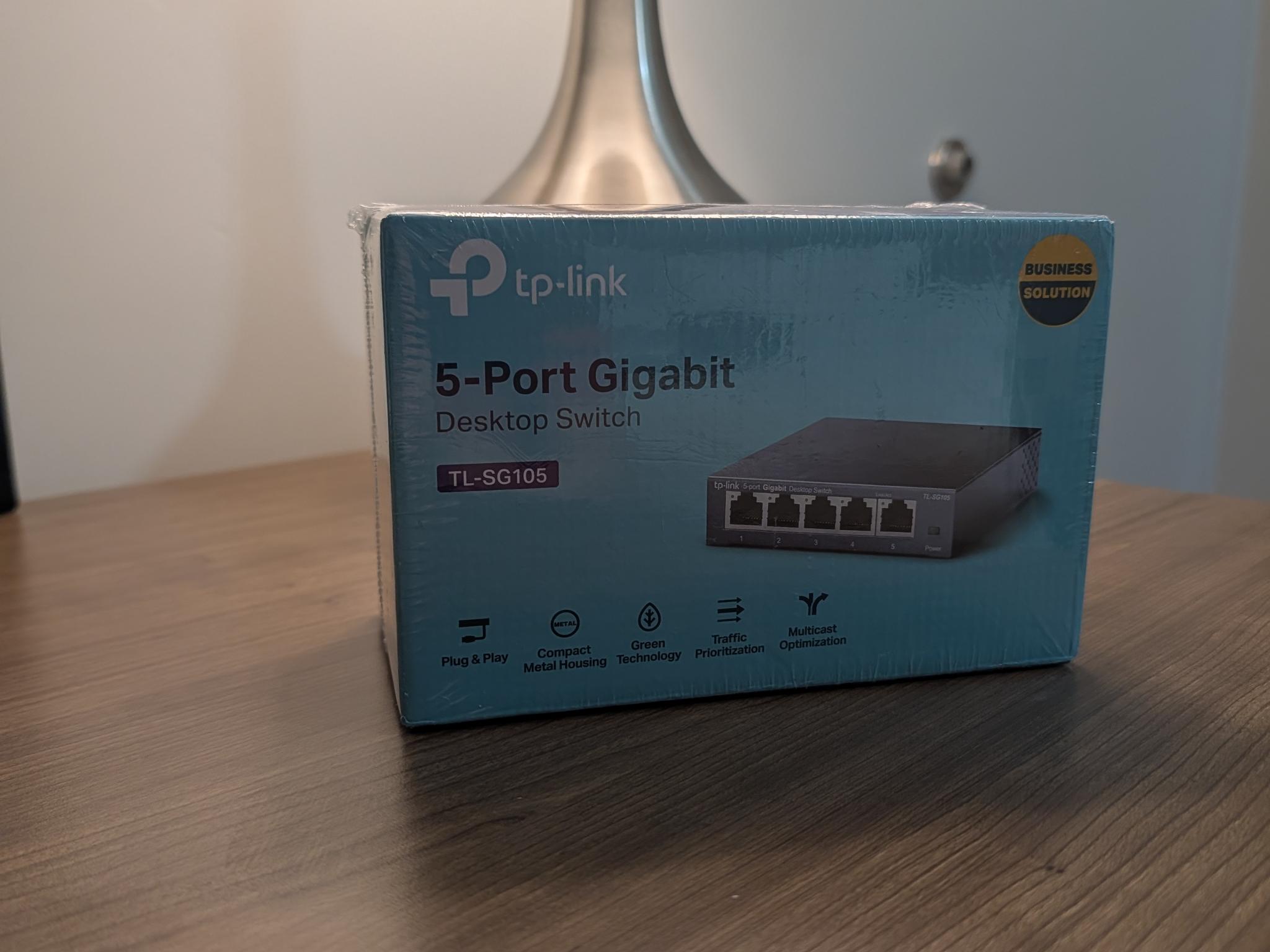 tp-link 5-port Gigabit desktop switch (TL-SG105)