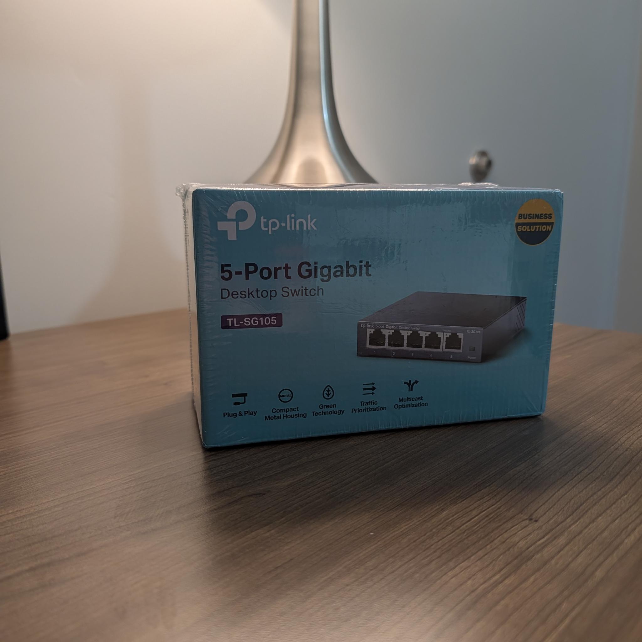 tp-link 5-port Gigabit desktop switch (TL-SG105)
