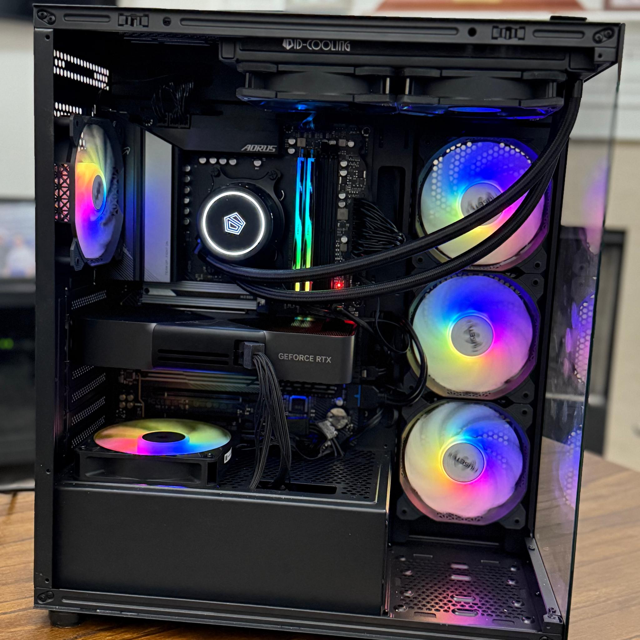 GeForce RTX 5070, AMD Ryzen 9 7950X3D