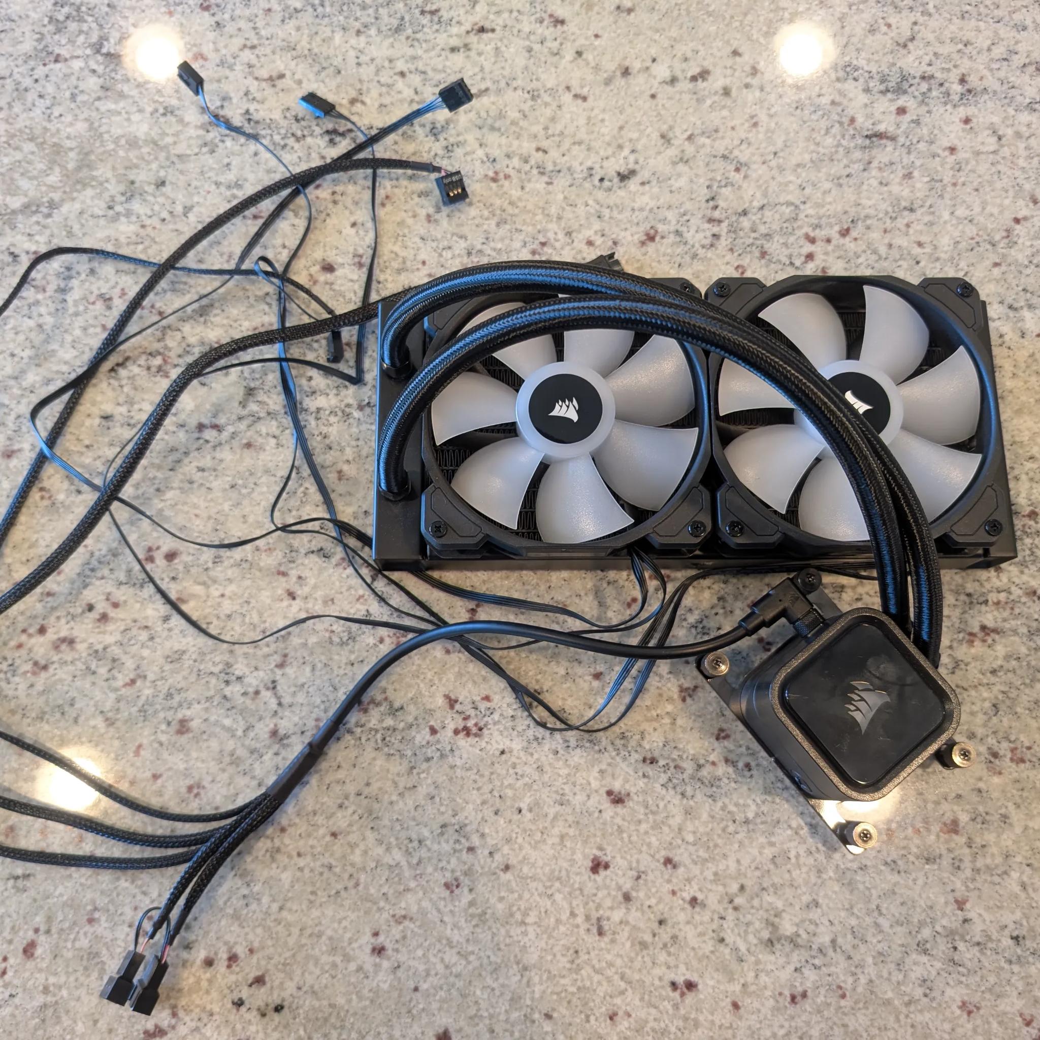 Corsair iCUE H100i RGB Elite Liquid CPU Cooler