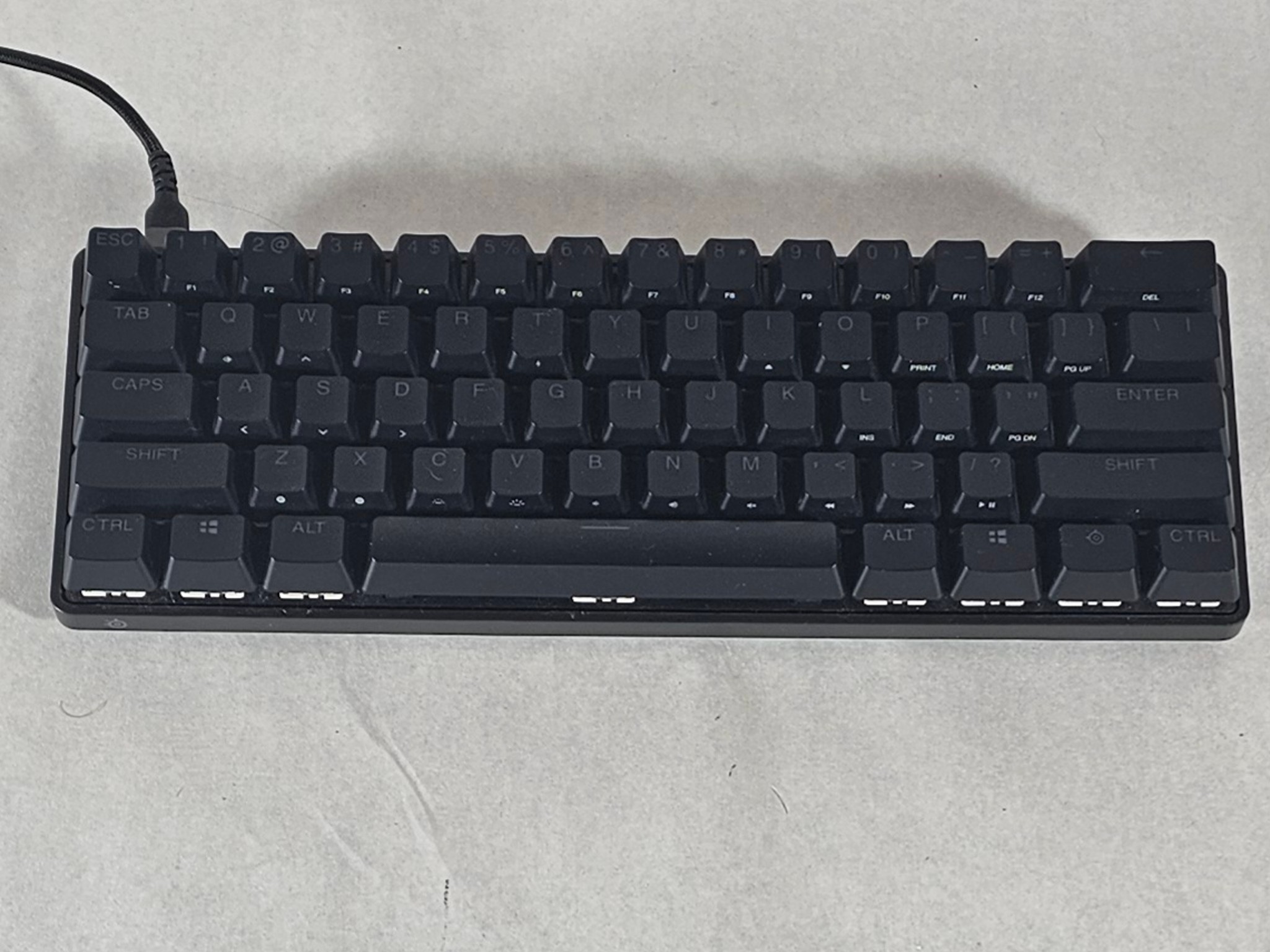 SteelSeries Black 60% Mechanical Gaming Keyboard - Wired