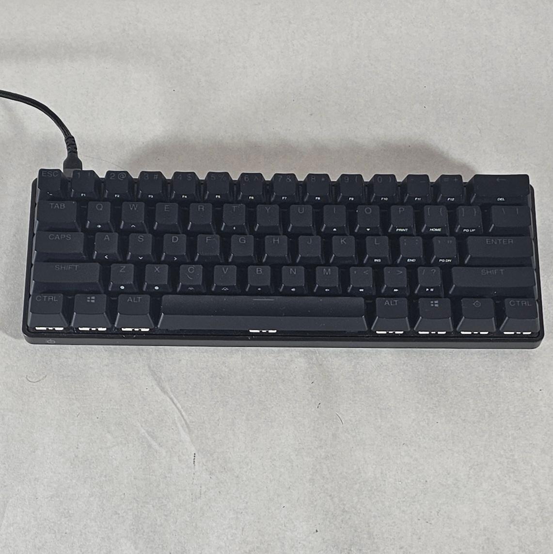 SteelSeries Black 60% Mechanical Gaming Keyboard - Wired