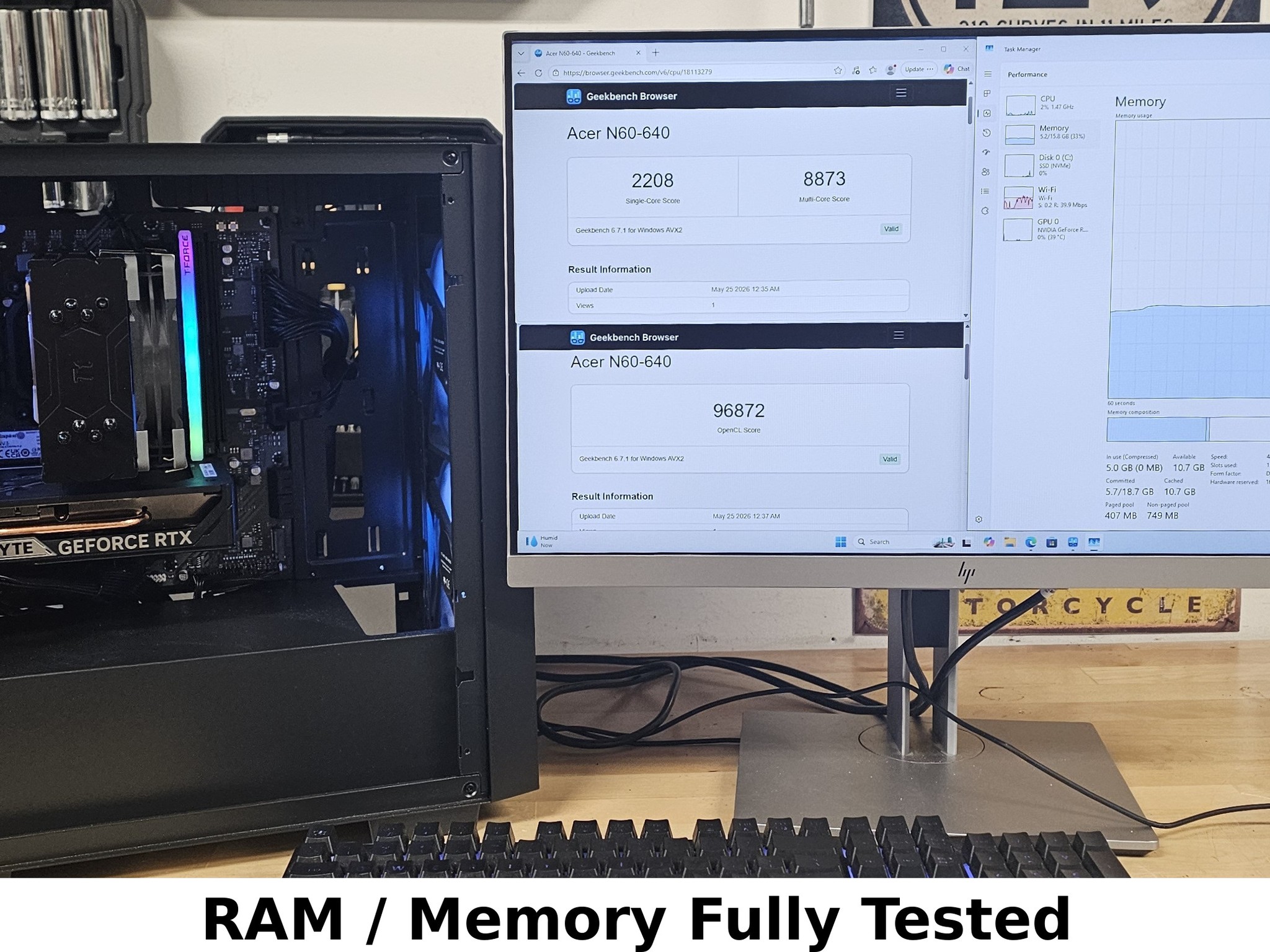 16GB DDR5 (1x16GB) CL38 6000MT/s T-FORCE DELTA R