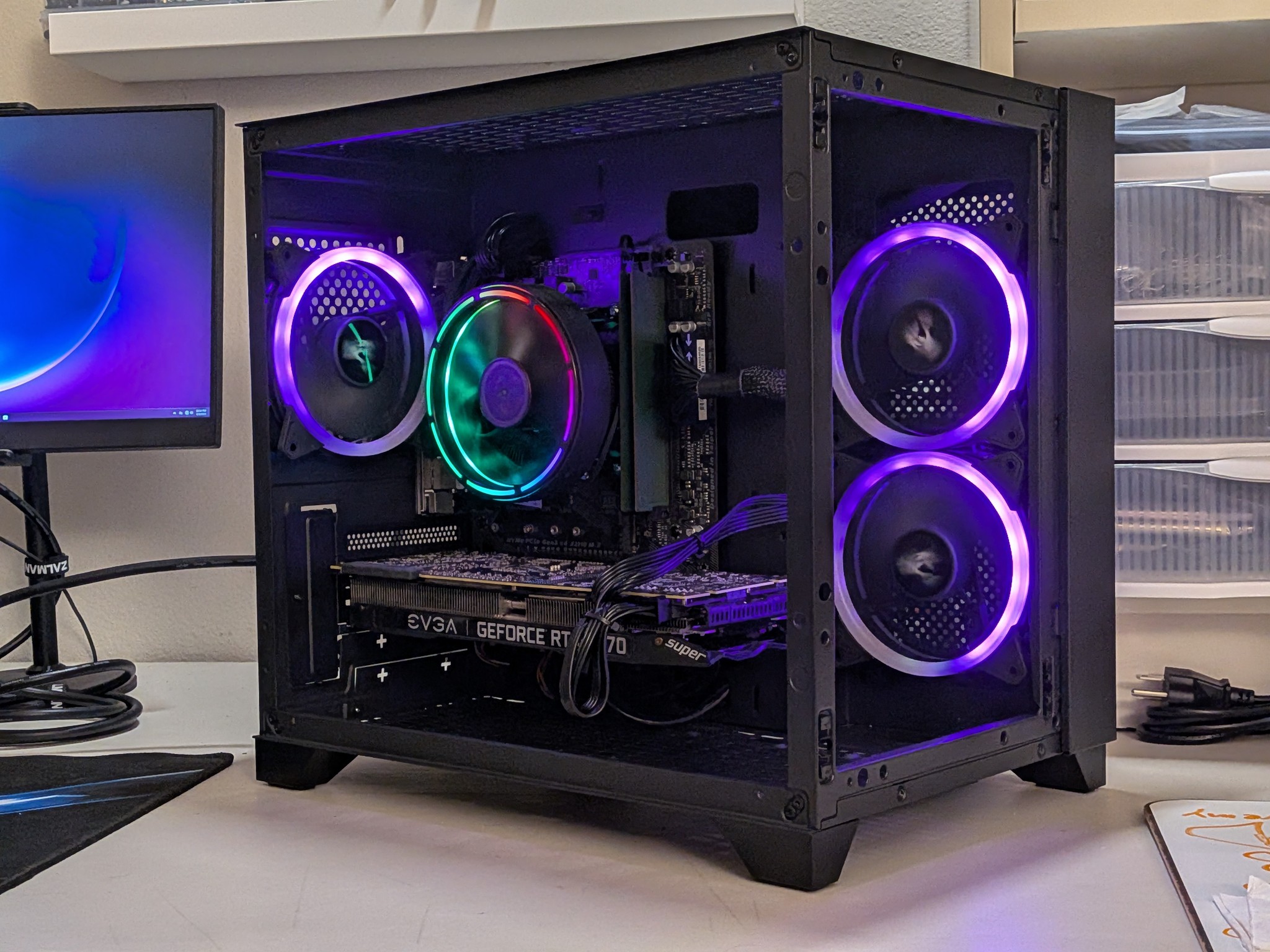 ⚡ Flash Sale! Gaming PC | GeForce RTX 2070 Super | Ryzen 4100 | 16GB RAM | 512GB SSD | WIFI | WIN 11