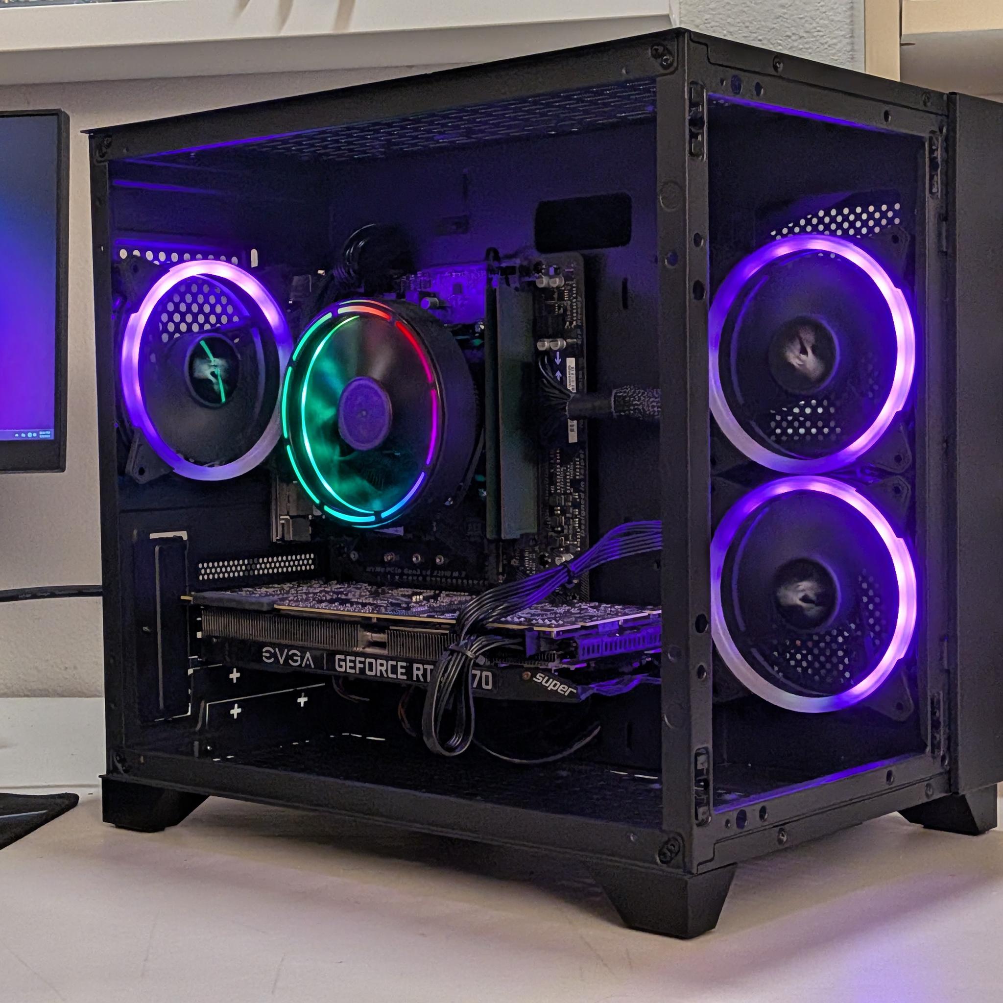 ⚡ Flash Sale! Gaming PC | GeForce RTX 2070 Super | Ryzen 4100 | 16GB RAM | 512GB SSD | WIFI | WIN 11