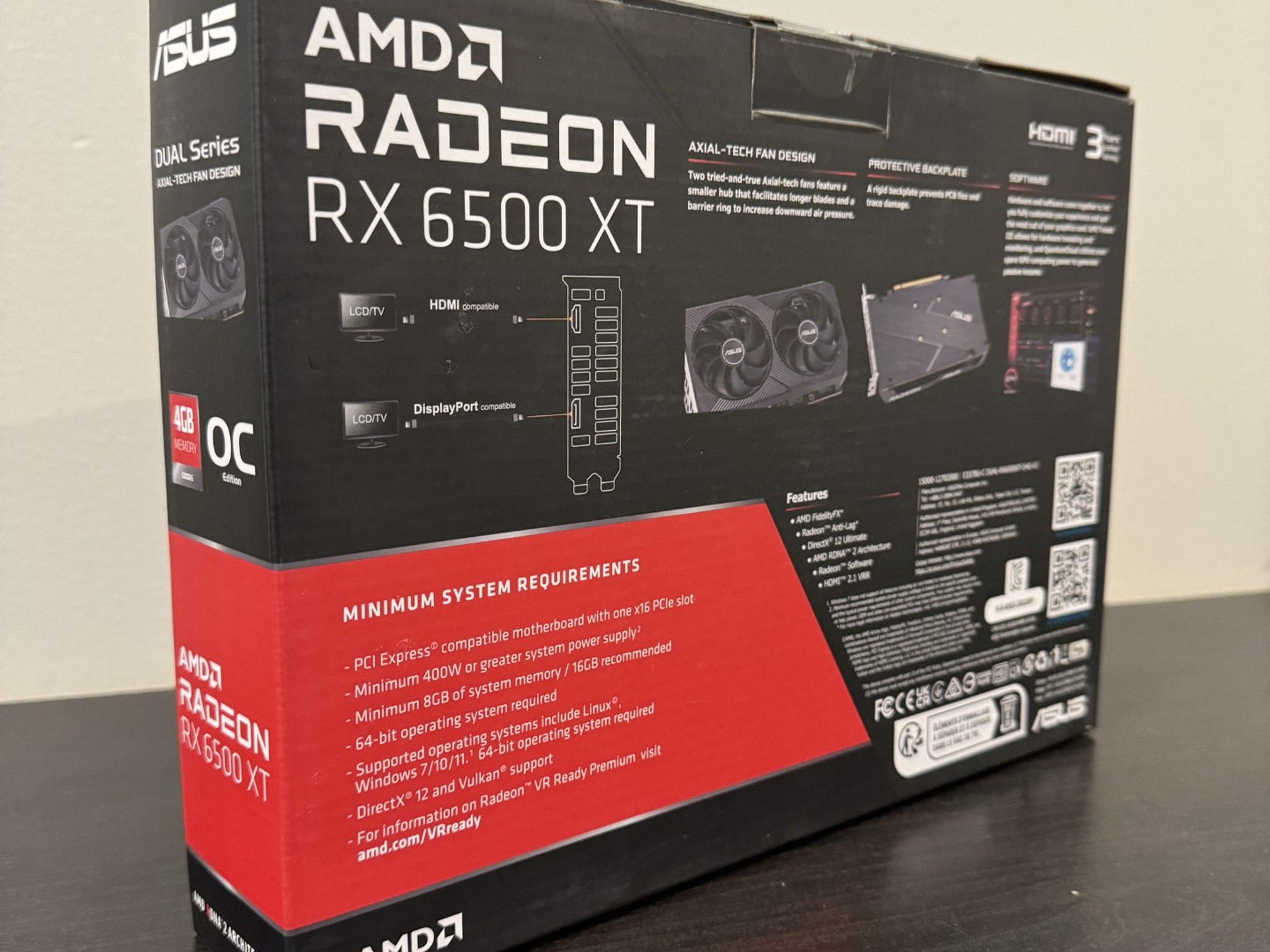 BRAND NEW - ASUS AMD RX 6500 XT OC