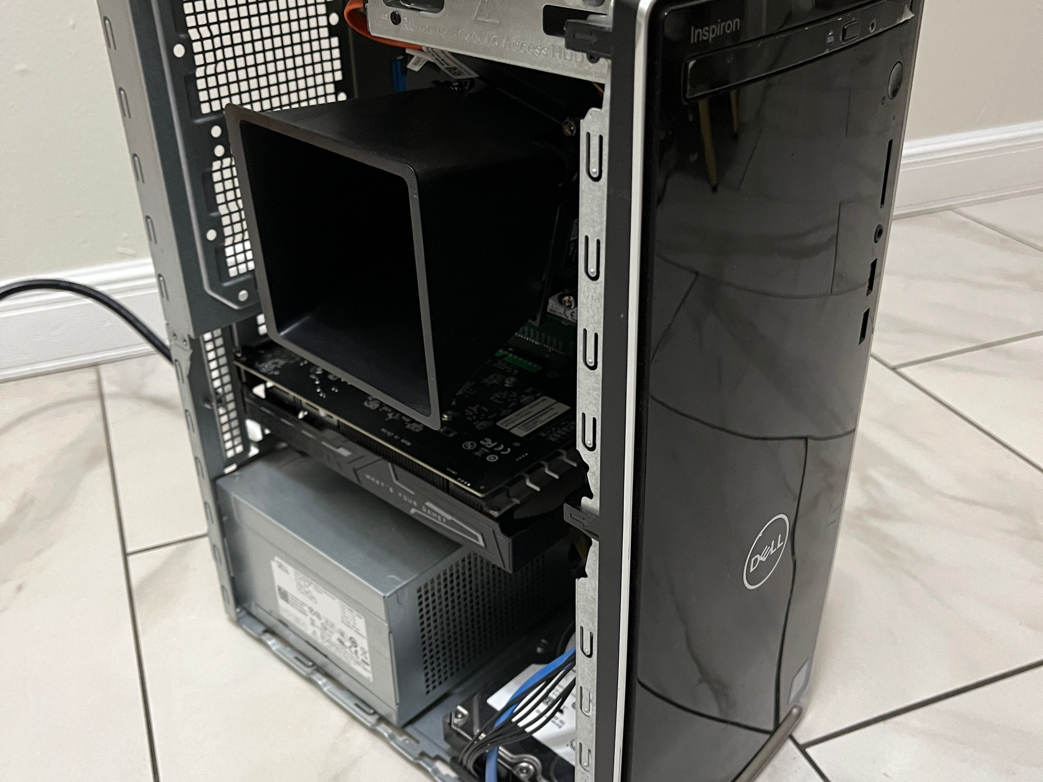 NVIDIA GTX 1650 4GB, Intel i3-8100, 12GB RAM, 1 TB Storage, Dell Gaming PC w/ Wi-Fi & BT
