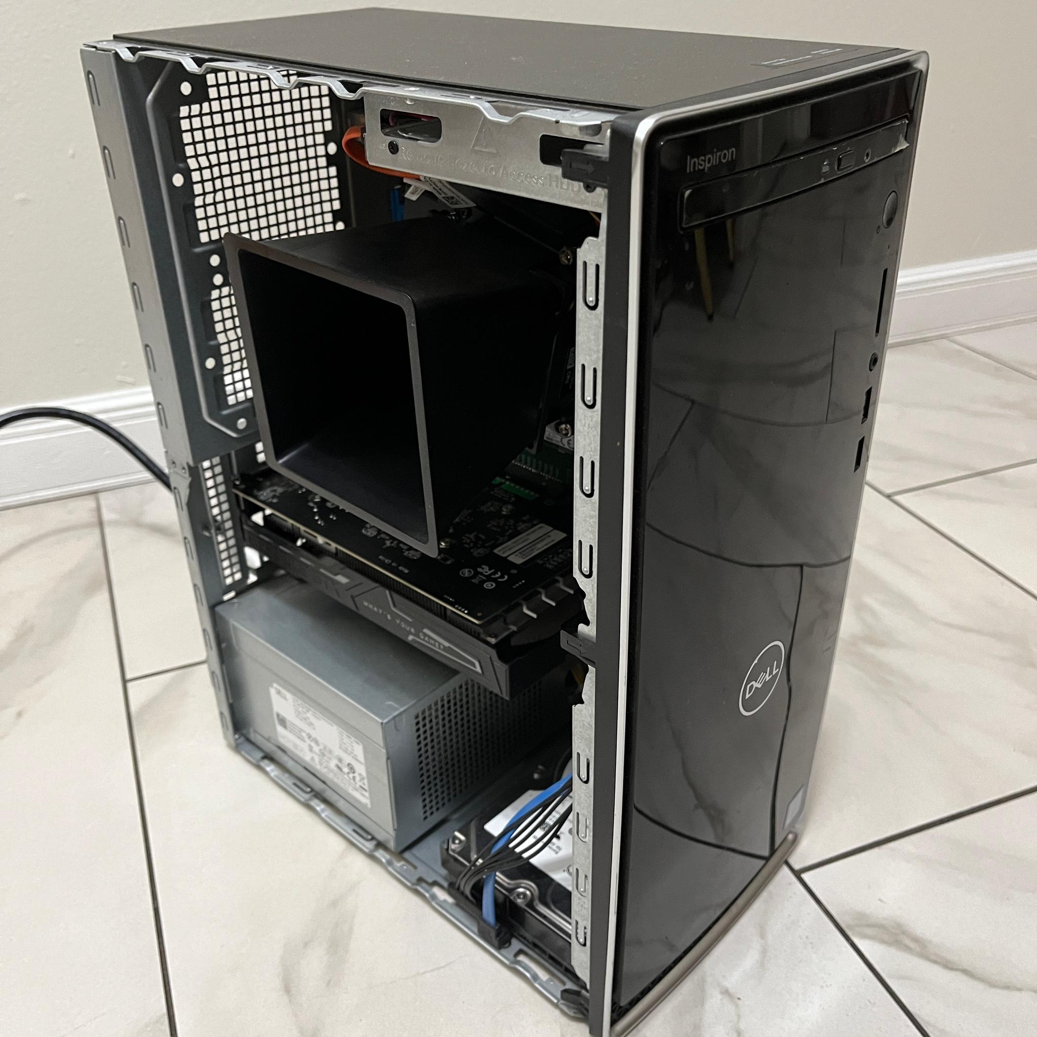 NVIDIA GTX 1650 4GB, Intel i3-8100, 12GB RAM, 1 TB Storage, Dell Gaming PC w/ Wi-Fi & BT
