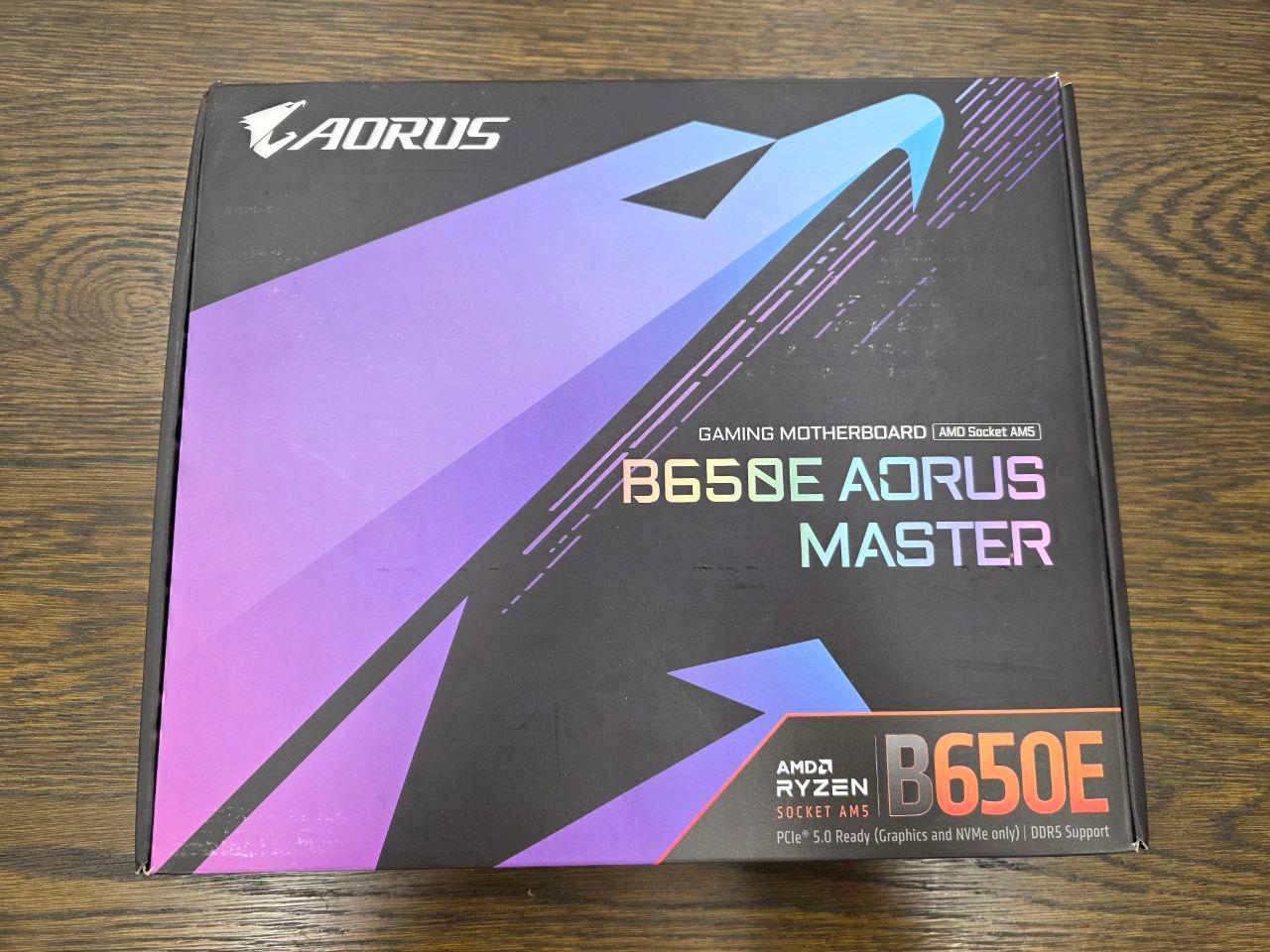 On Sale! Gigabyte B650E AORUS MASTER- NEW Open Box Un-used