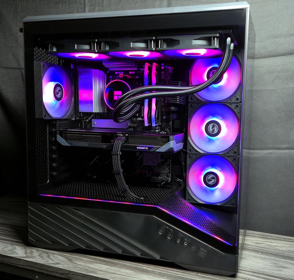 1440p Gaming PC - RX 9060 XT 16GB - Ryzen 7600X - 32GB DDR5 6000MHz CL30 - Gen4 NVMe - Custom