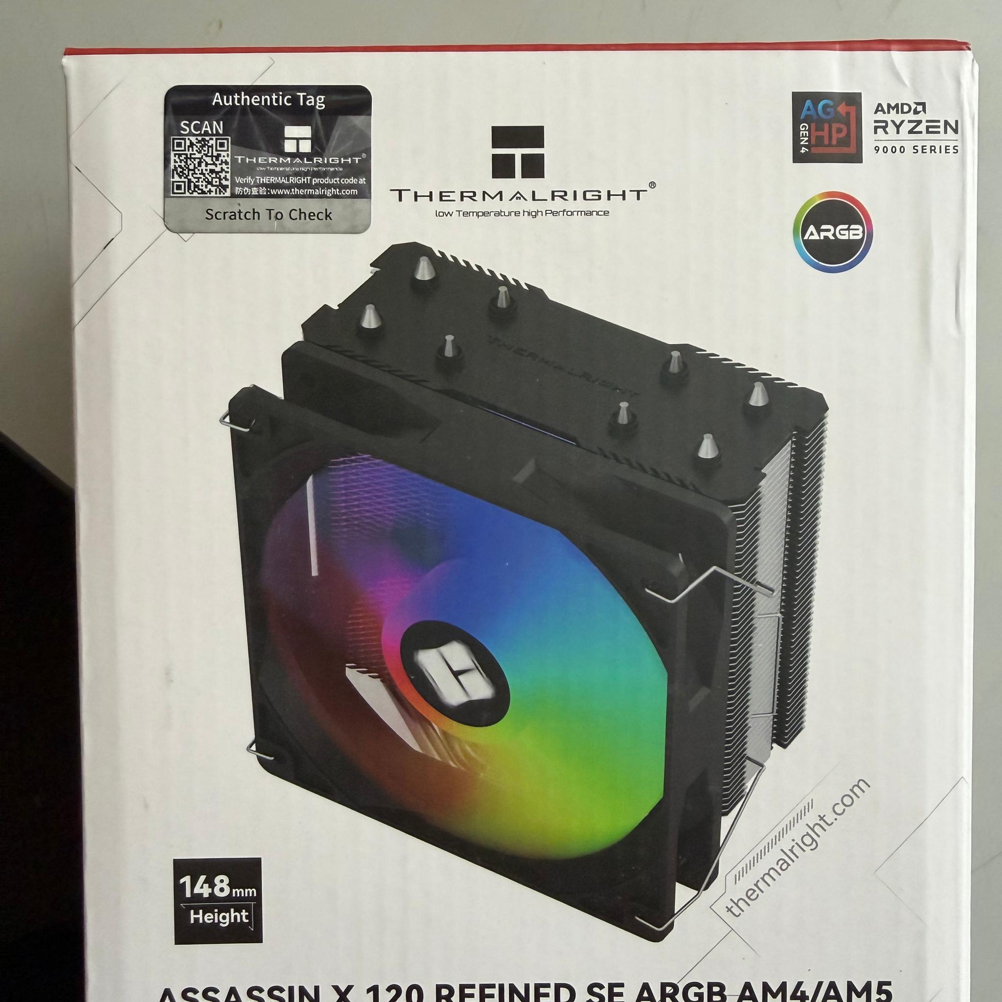 12x Thermalright Assassin X 120 Refined SE ARGB (BULK PACK AM5 ONLY)