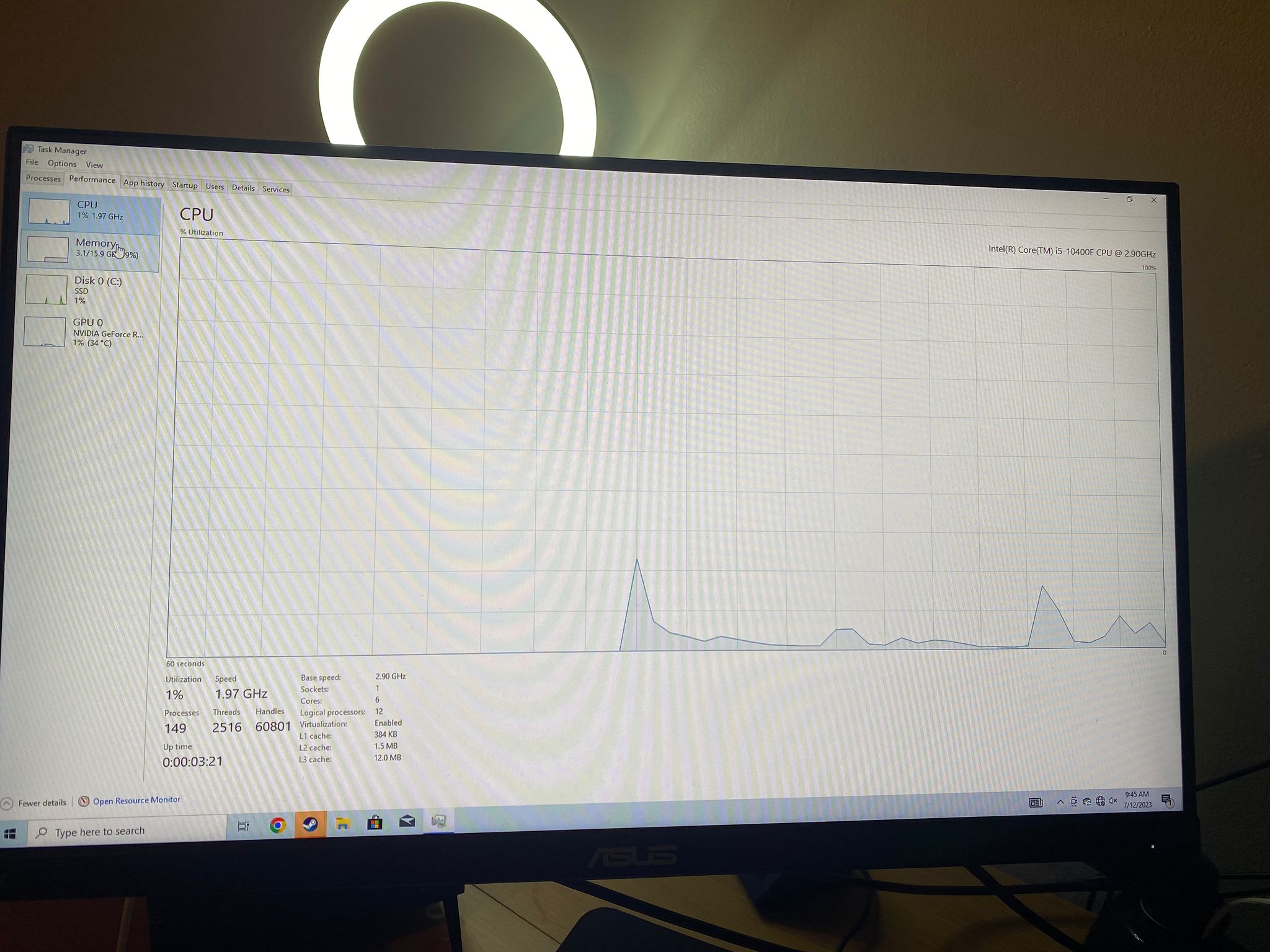 RTX 2070 i5-10400F Gaming Pc NZHT