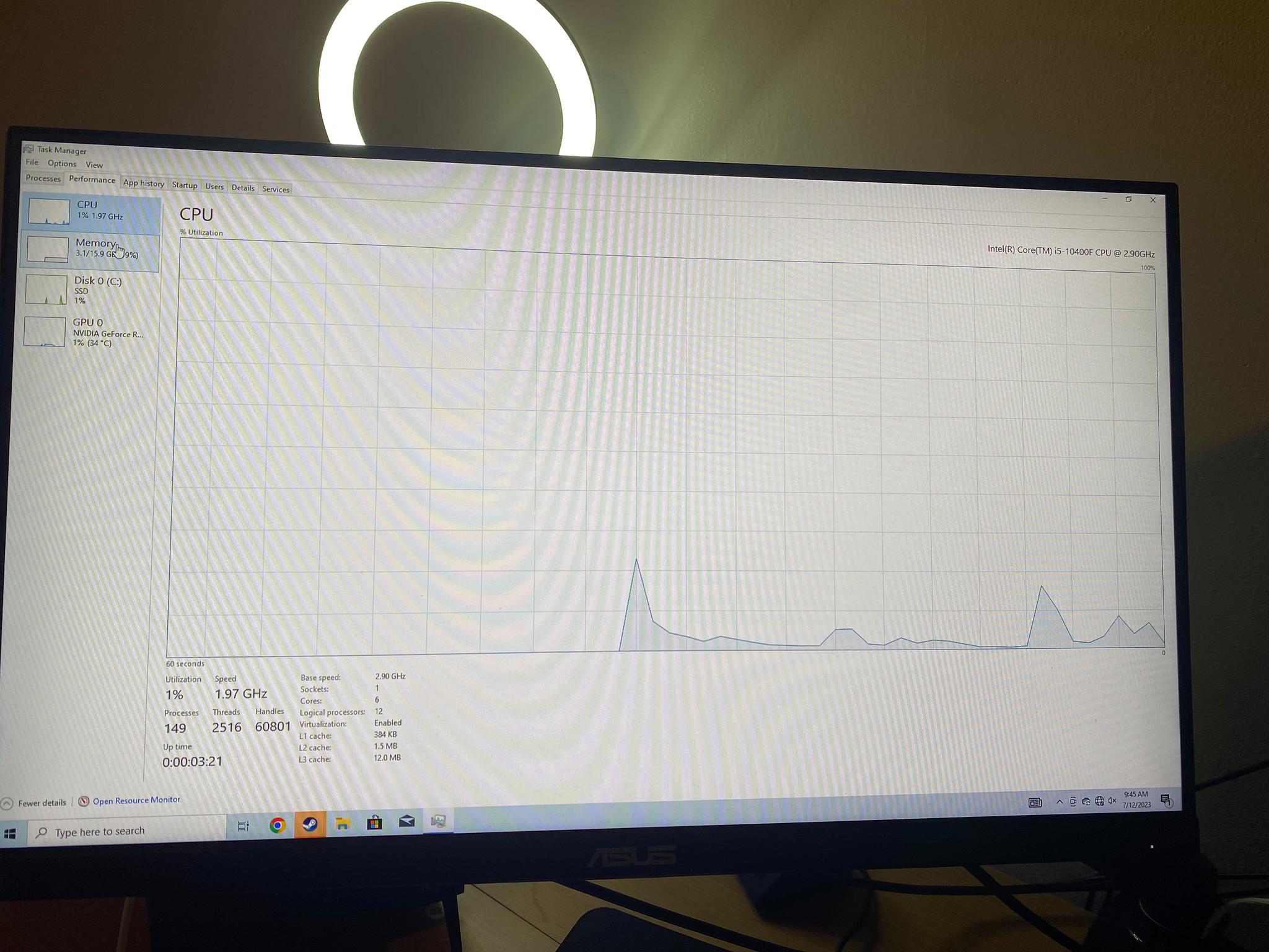 RTX 2070 i5-10400F Gaming Pc NZHT