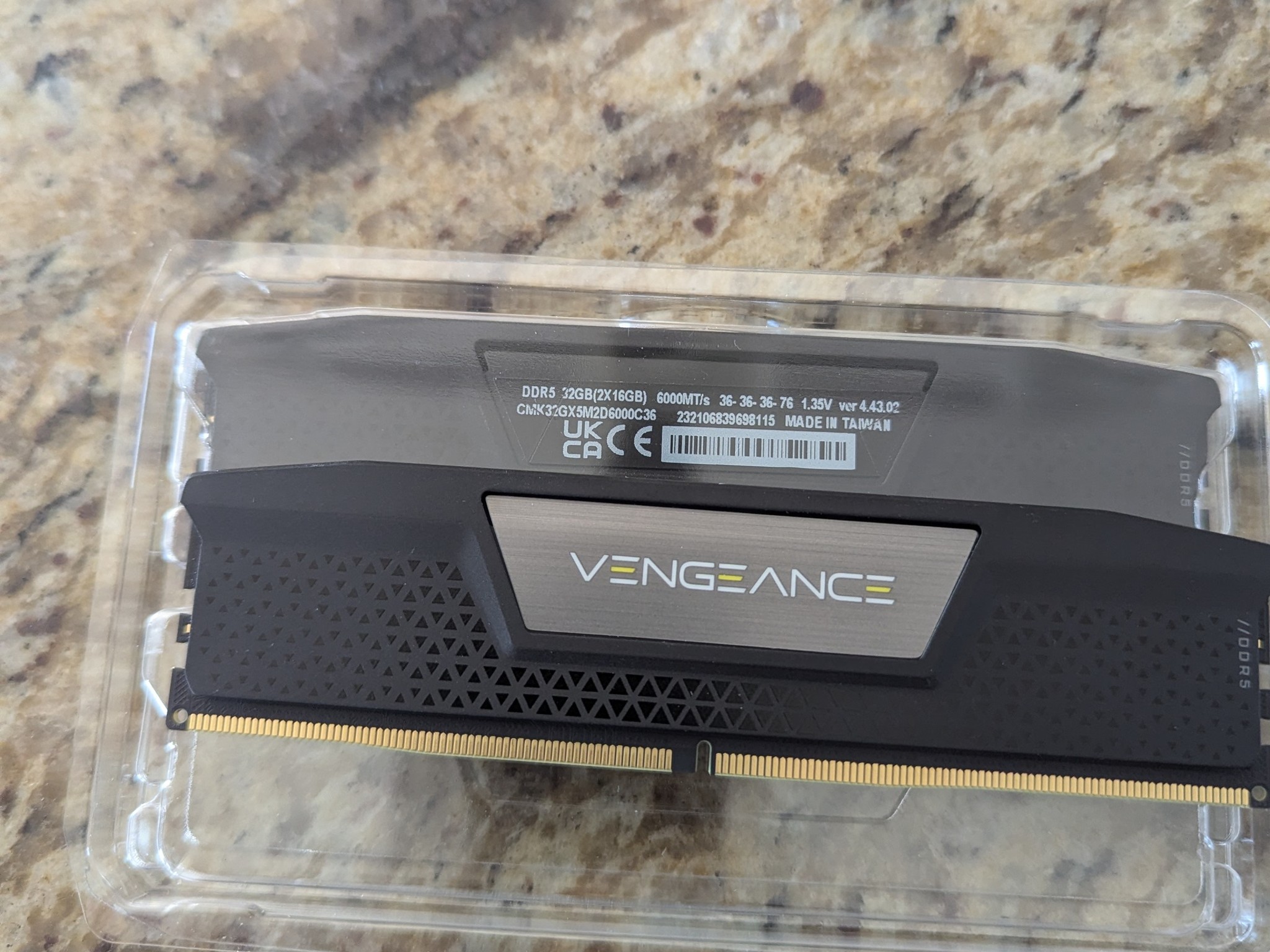 Corsair Vengeance DDR5