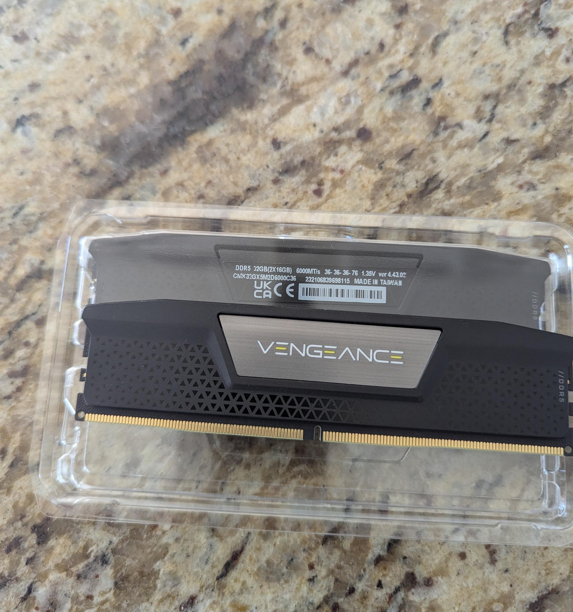Corsair Vengeance DDR5
