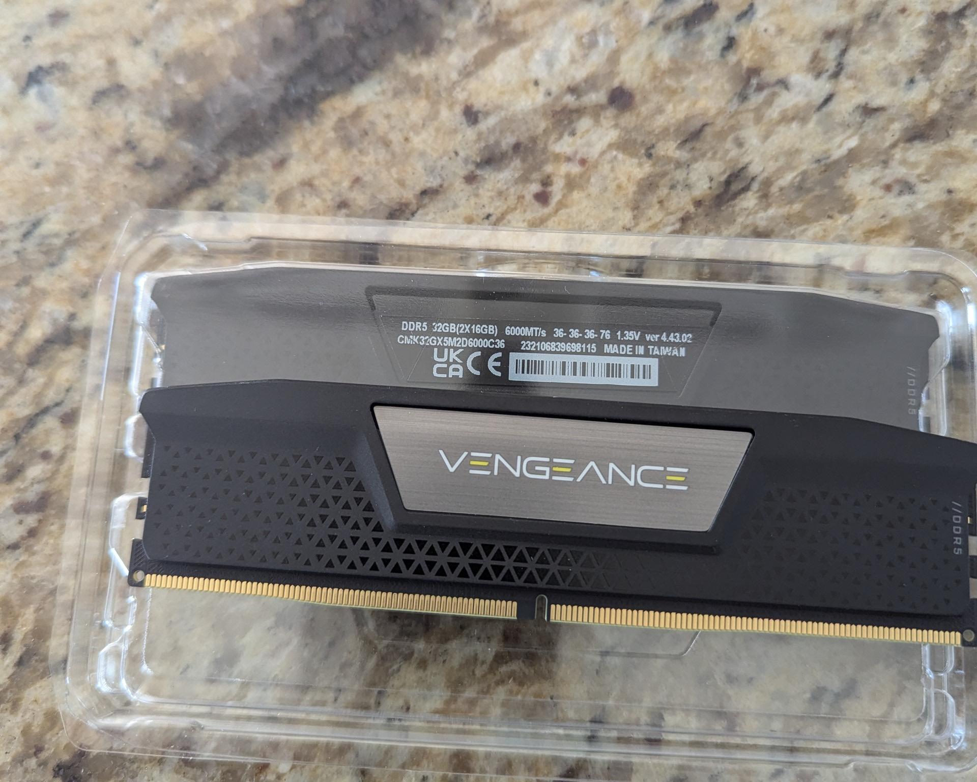 Corsair Vengeance DDR5