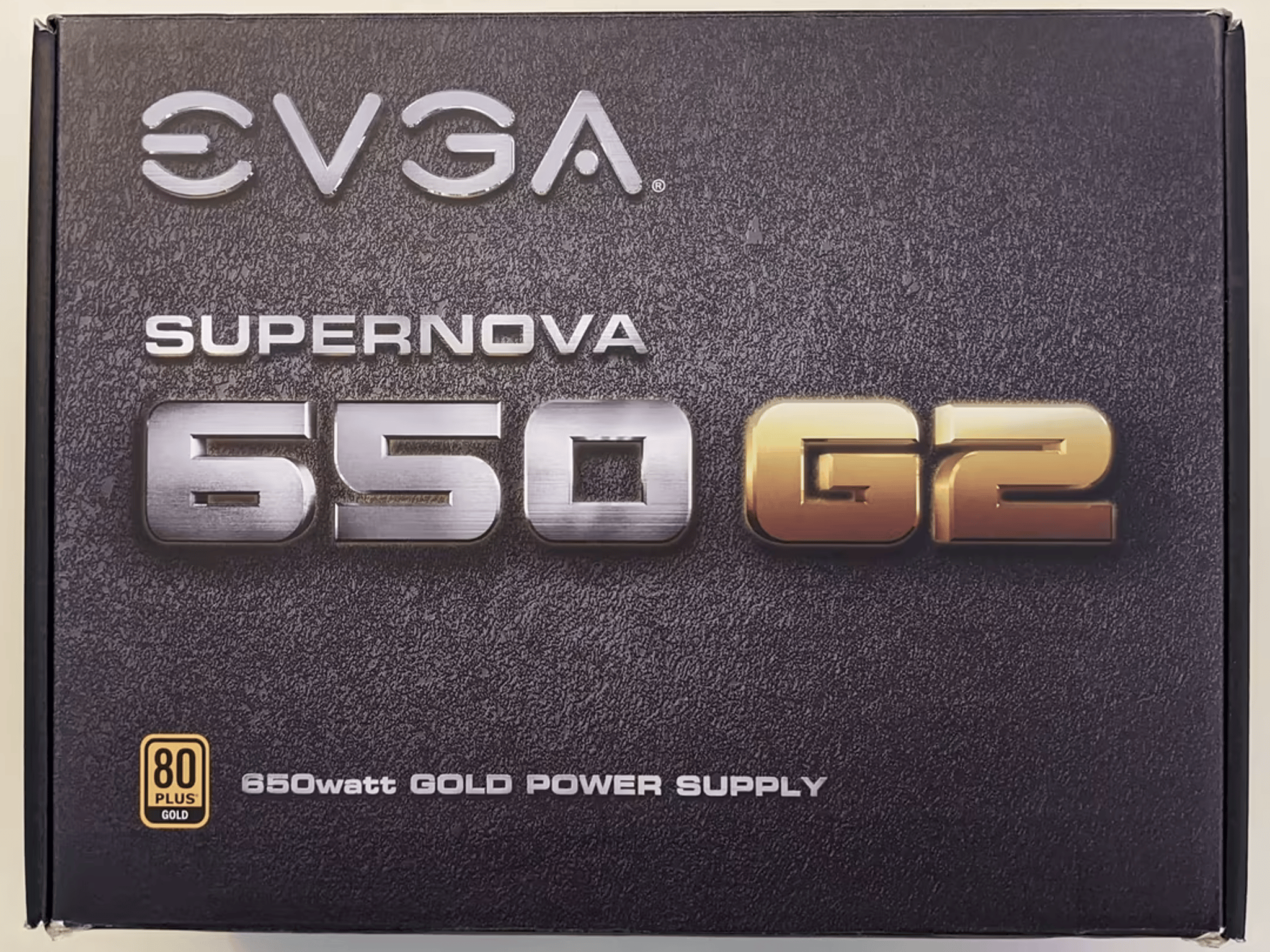 650 W Gold rated EVGA power supply