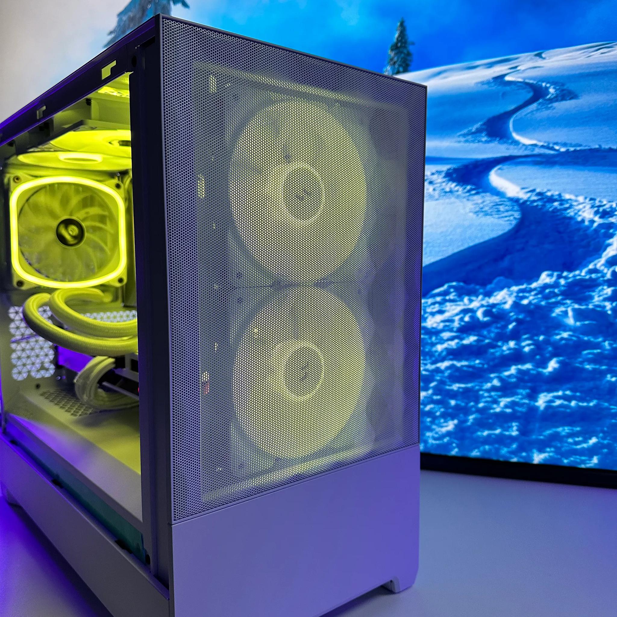 🧊👑Frieza👑🧊-Liquid Cooler Gaming PC-Nvidia RTX 3060 Ti 8GB-AMD Ryzen 5 5600X-16GB DDR4 -1TB NVME