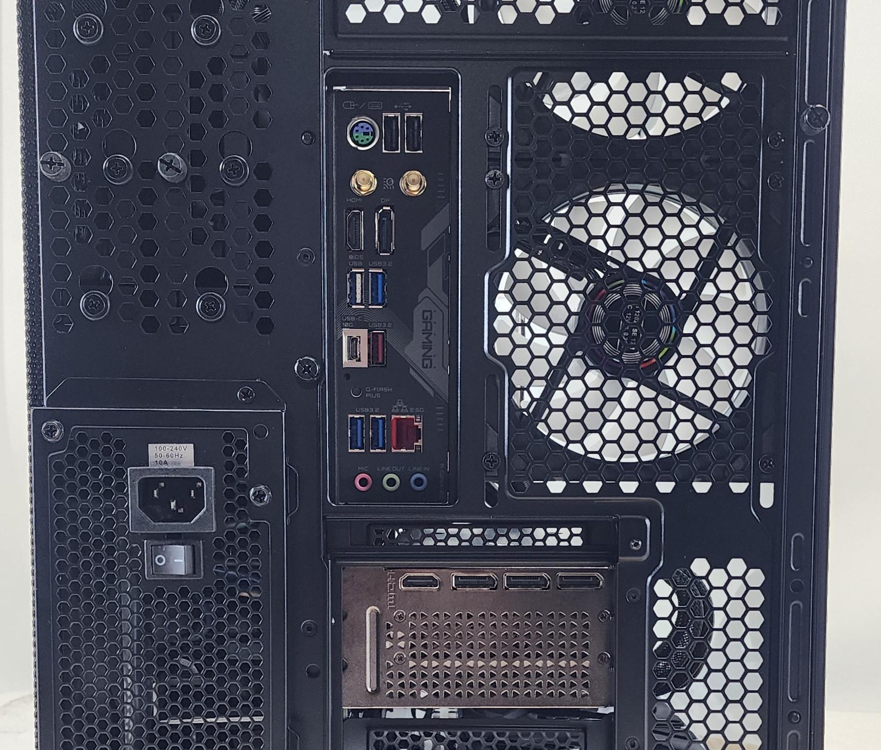 Gaming PC Ryzen 7 9700X 32GB RAM 1TB SSD RTX 4070 Ti SUPER 16GB Windows 11 Computer