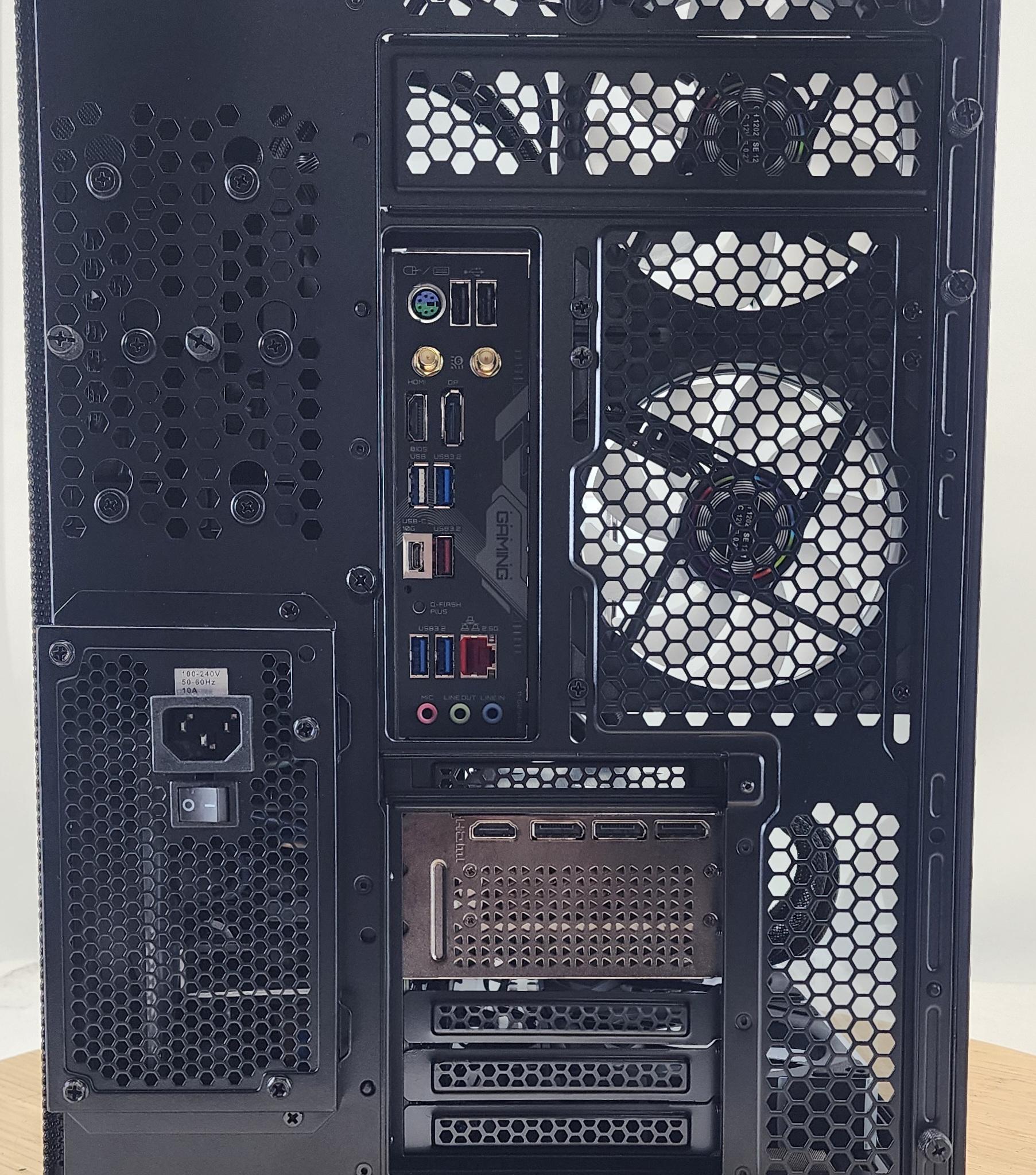 Gaming PC Ryzen 7 9700X 32GB RAM 1TB SSD RTX 4070 Ti SUPER 16GB Windows 11 Computer