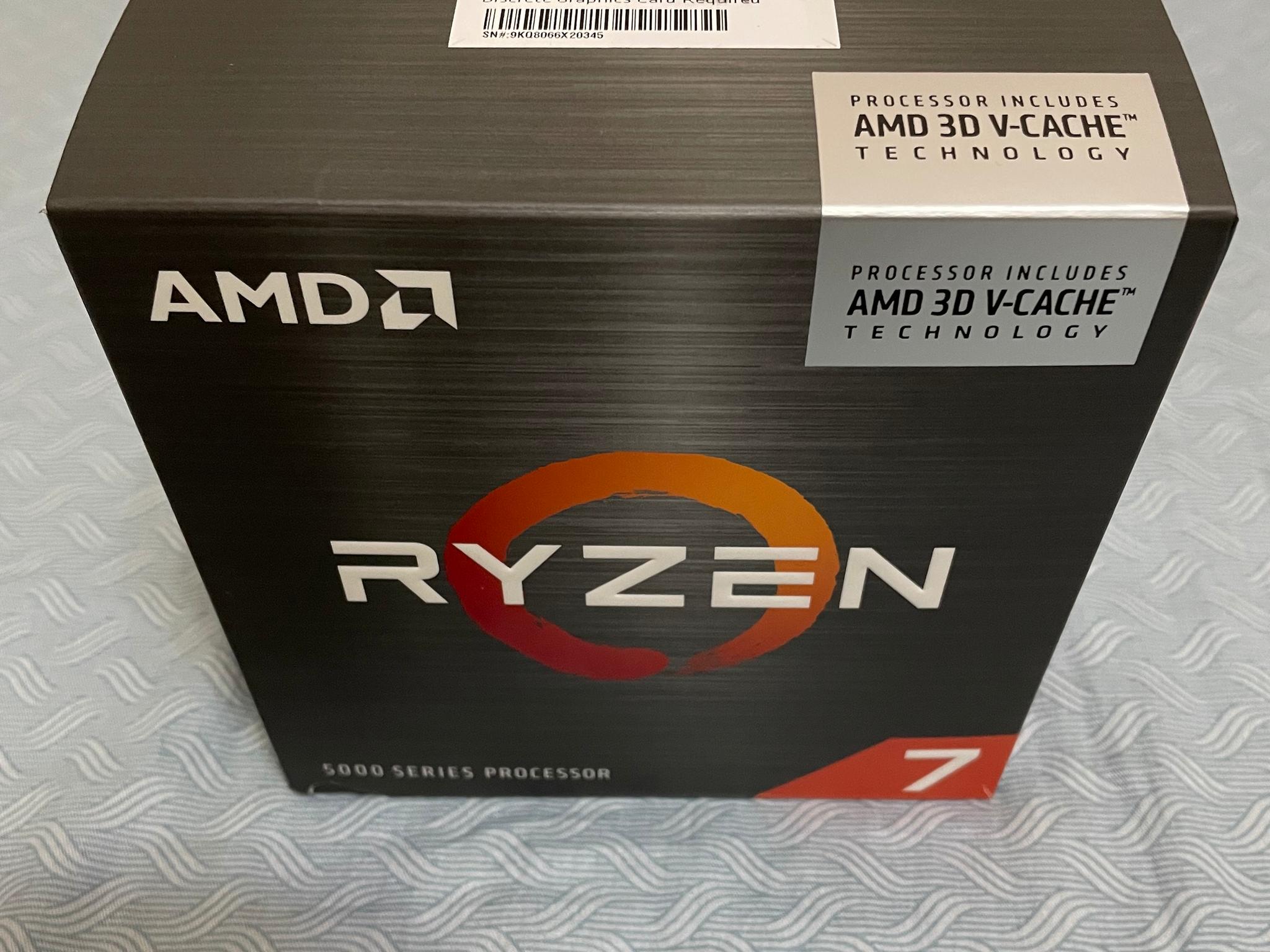 AMD Ryzen 7 5800X3D