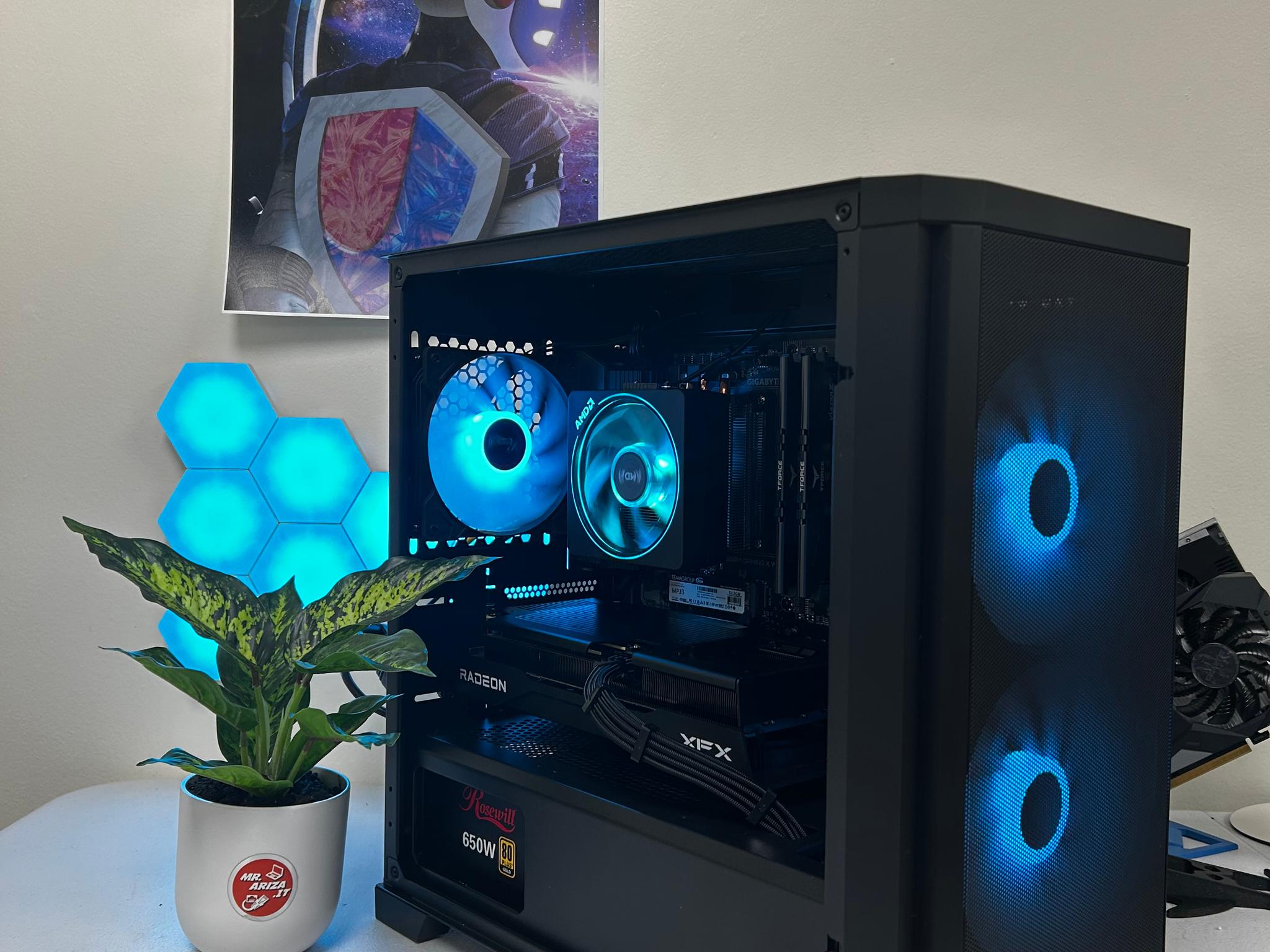 Ryzen 5 5500 - 16 GB - 512GB + 1TB - Rx 9060  8GB