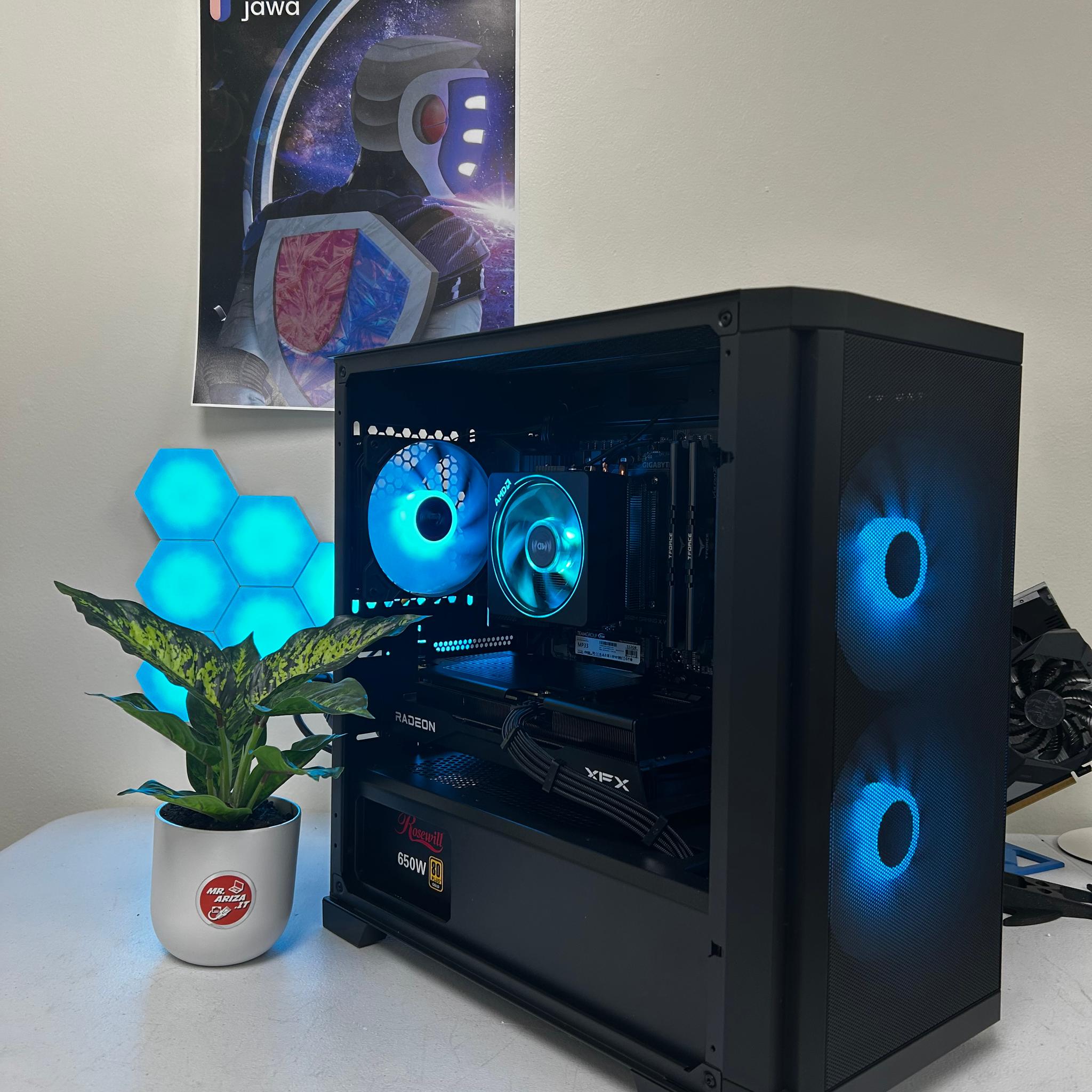 Ryzen 5 5500 - 16 GB - 512GB + 1TB - Rx 9060  8GB