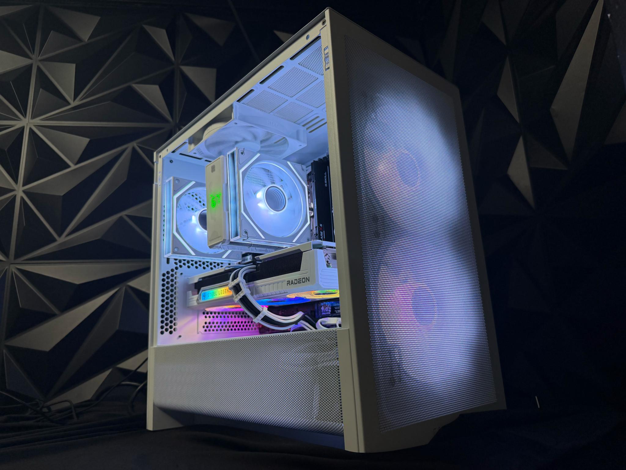 ⚪⚫⚡ MID YANG BANG ⚡⚫⚪ Ryzen 5 9600X| RX 9060XT| 16 GB DDR5| 1.25 TB NVMe| 650W PSU