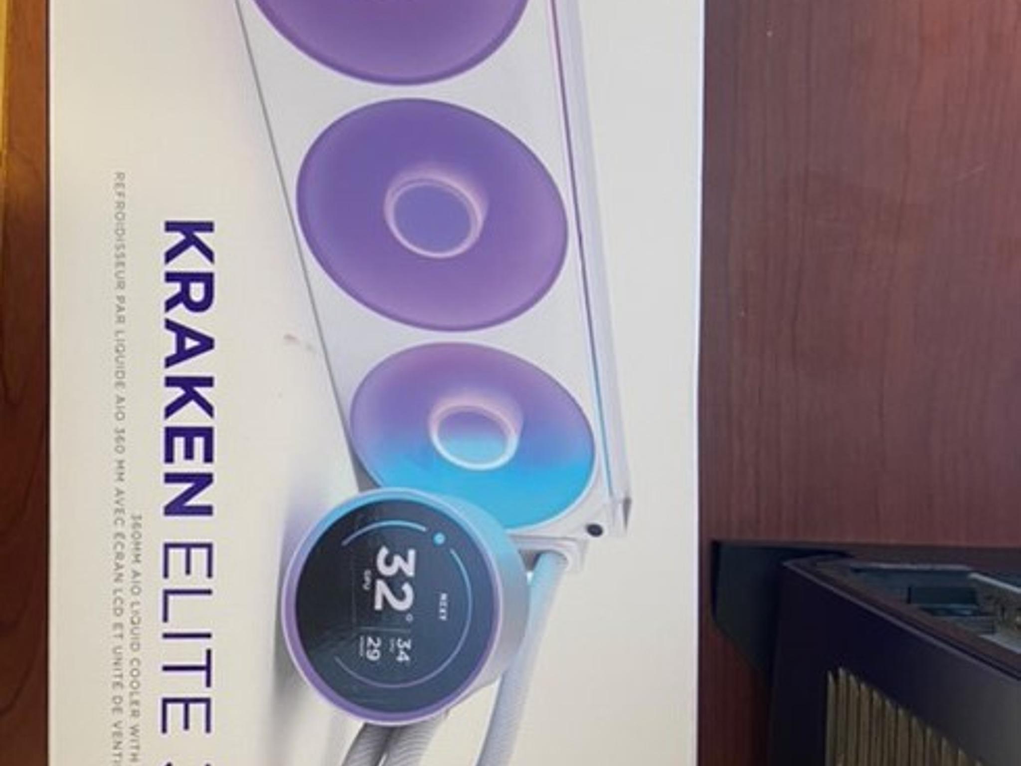 NZXT KRAKEN ELITE 2024 EDITION 360mm NEW OPEN BOX