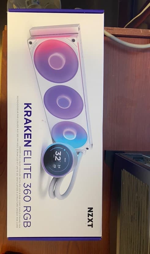 NZXT KRAKEN ELITE 2024 EDITION 360mm NEW OPEN BOX