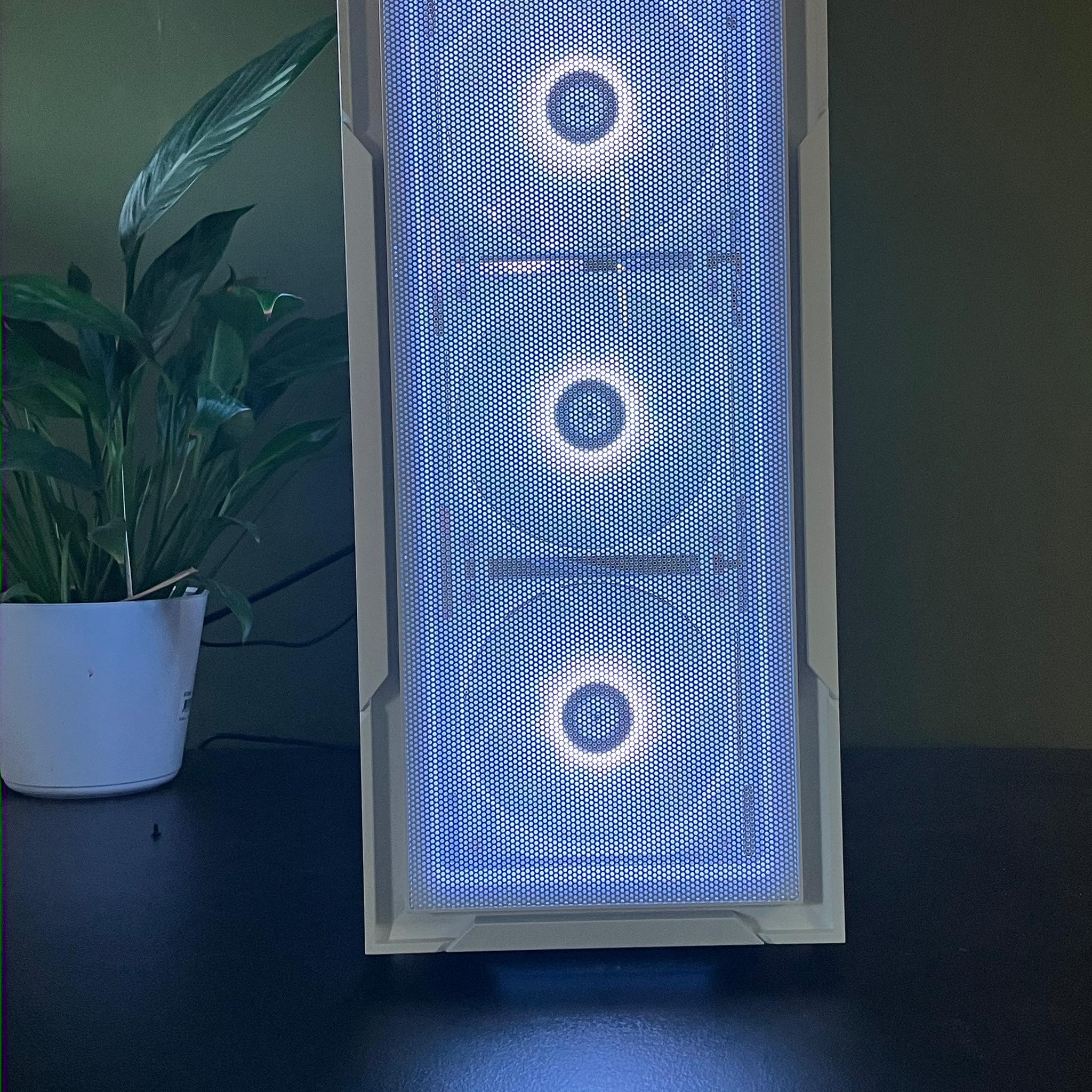 🦃Black Friday Sale! 🦃White RGB Gaming PC Ryzen 5 Nvidia GTX 1660 SUPER 16 gb 512gb Wifi Win11pro