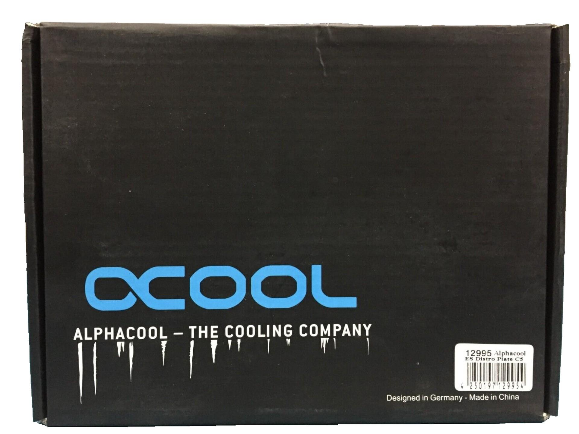 Alphacool ES Distro Plate C5 12995 Water Cooling Distribution Plate