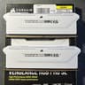 Corsair Vengeance RGB Pro SL 16GB (2x8GB) DDR4 DRAM 3200MHz C16 Memory Kit – White