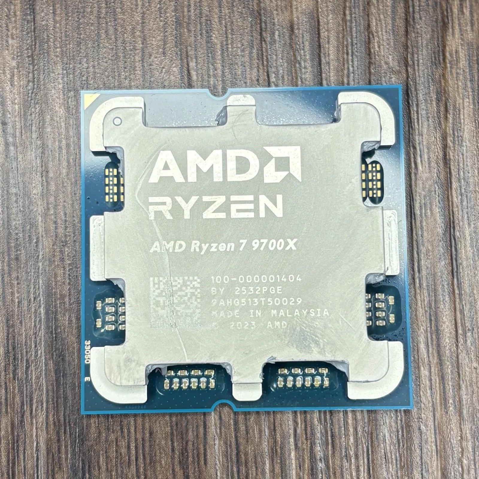 AMD Ryzen 7 9700X Desktop Processor 8-Core, 16-Thread, Unlocked Socket, AM5