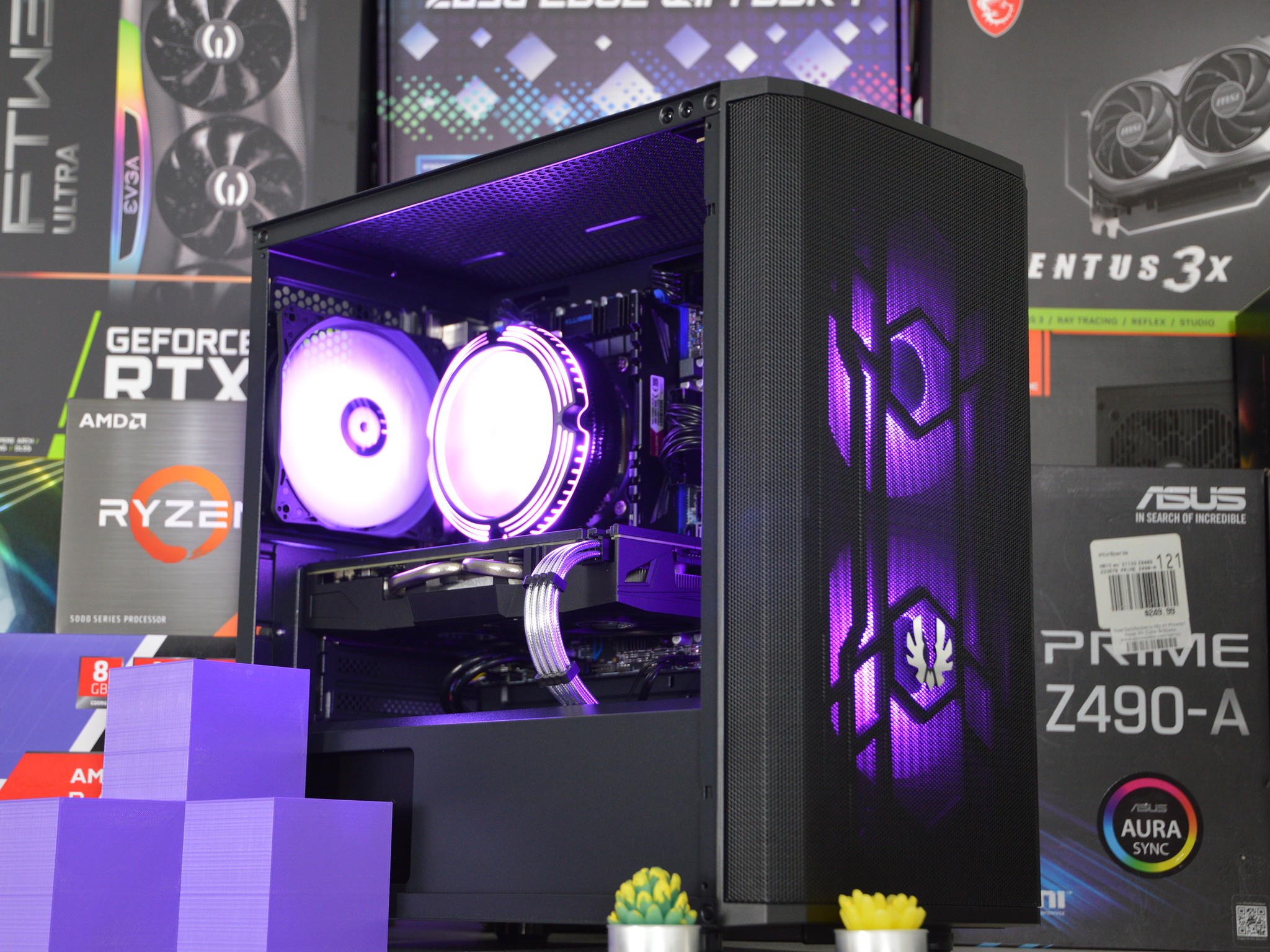 🔵⚫️| RX 580 8GB | INTEL XEON E5 2670 V3 | 16GB RAM | 1TB SSD | Midnight Cobalt 2.0 |