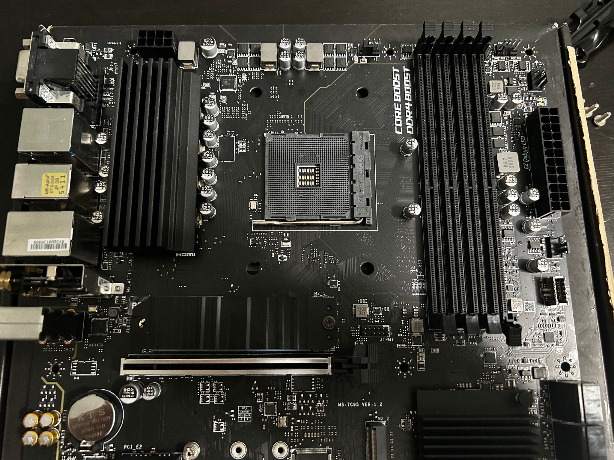 MSI ‎B550M PRO-VDH WIFI Socket AM4 AMD Motherboard