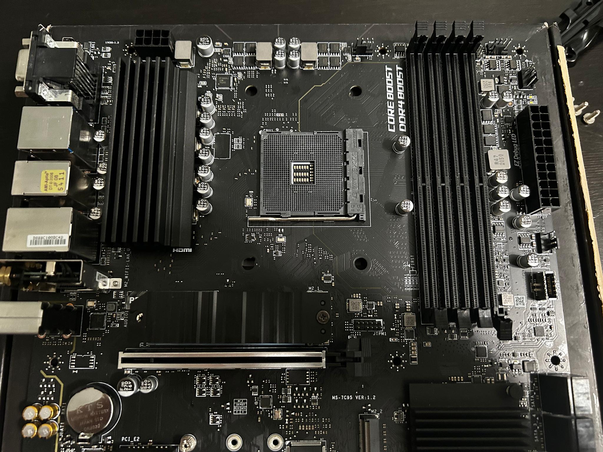 MSI ‎B550M PRO-VDH WIFI Socket AM4 AMD Motherboard