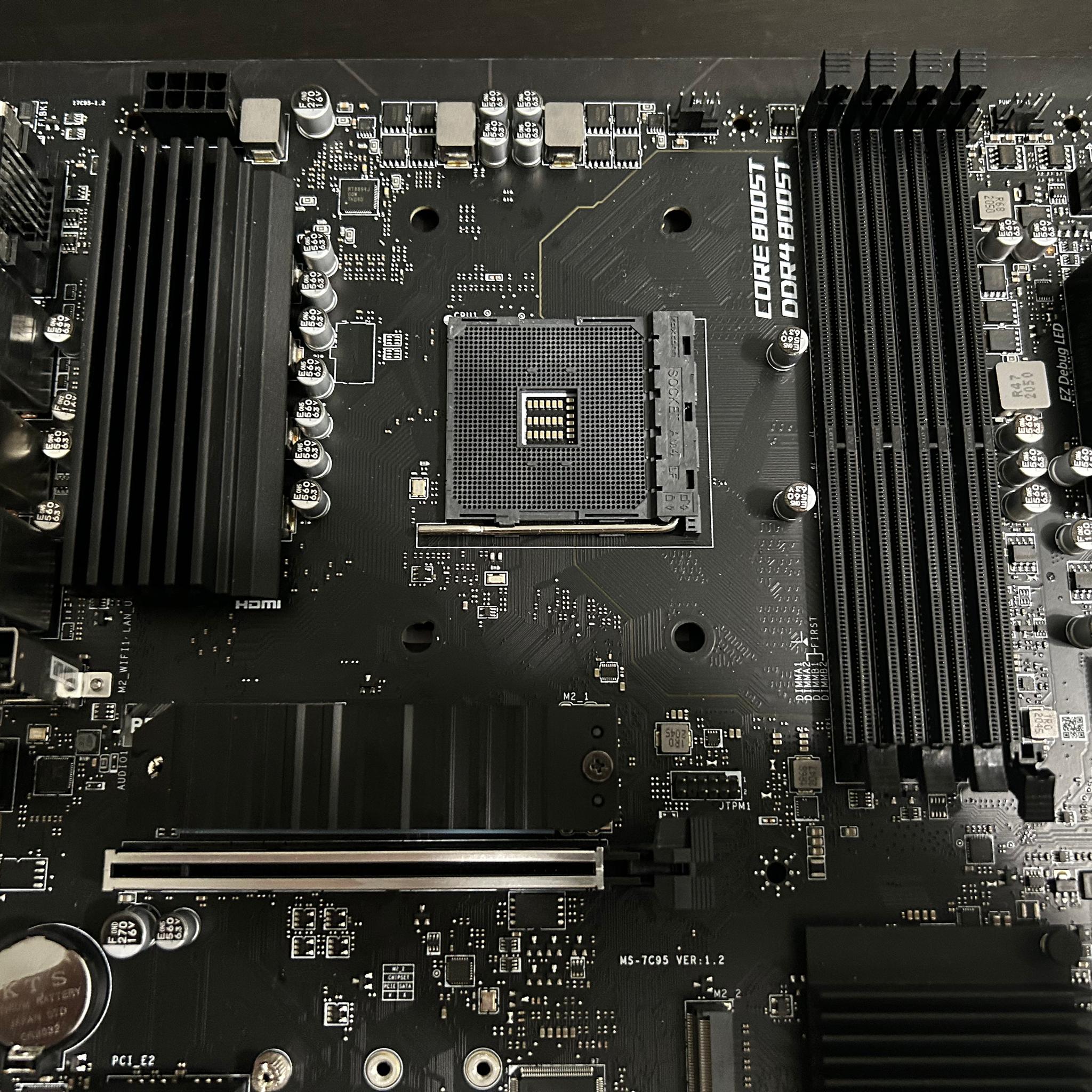 MSI ‎B550M PRO-VDH WIFI Socket AM4 AMD Motherboard