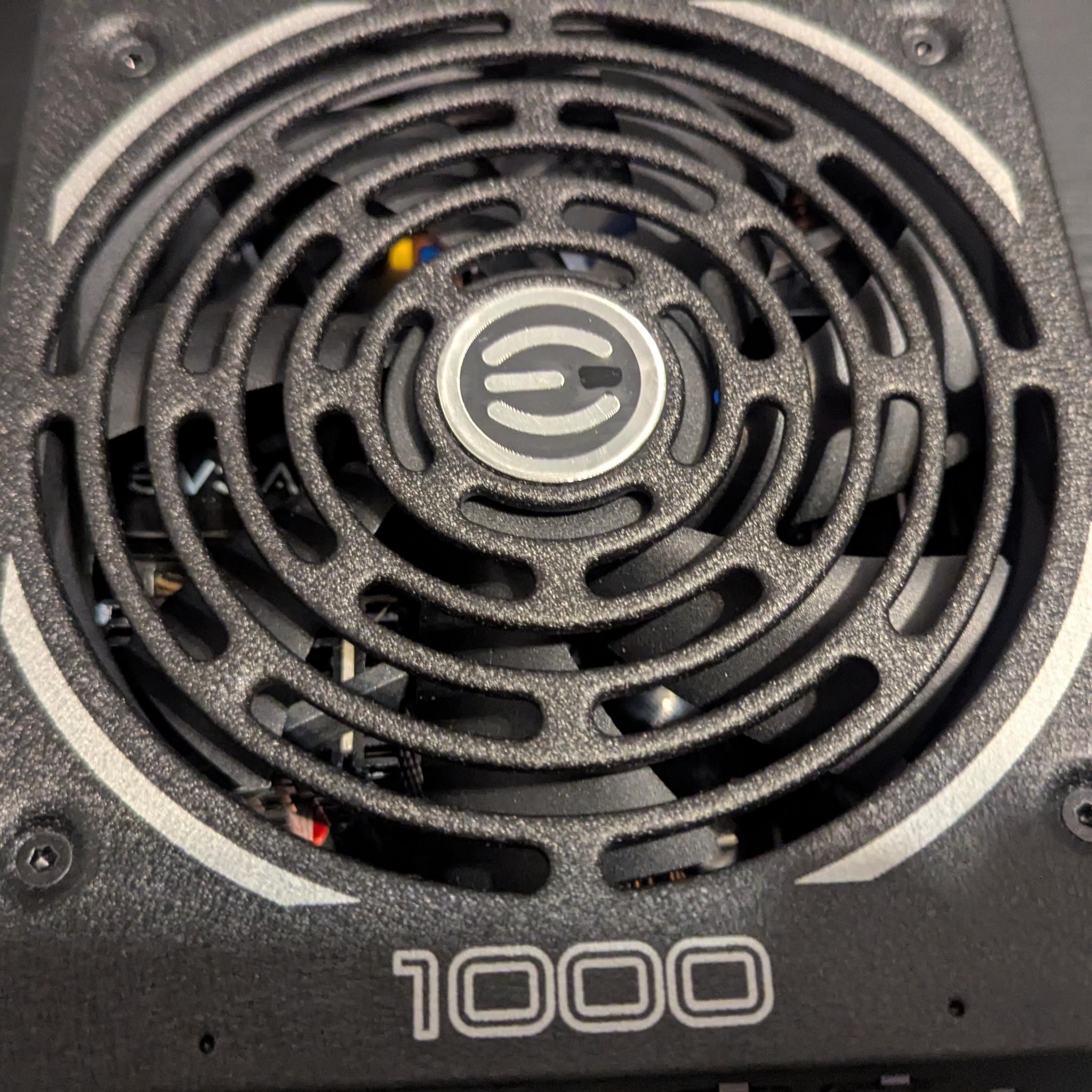 EVGA 1000w 80+ Platnium P3 power supply