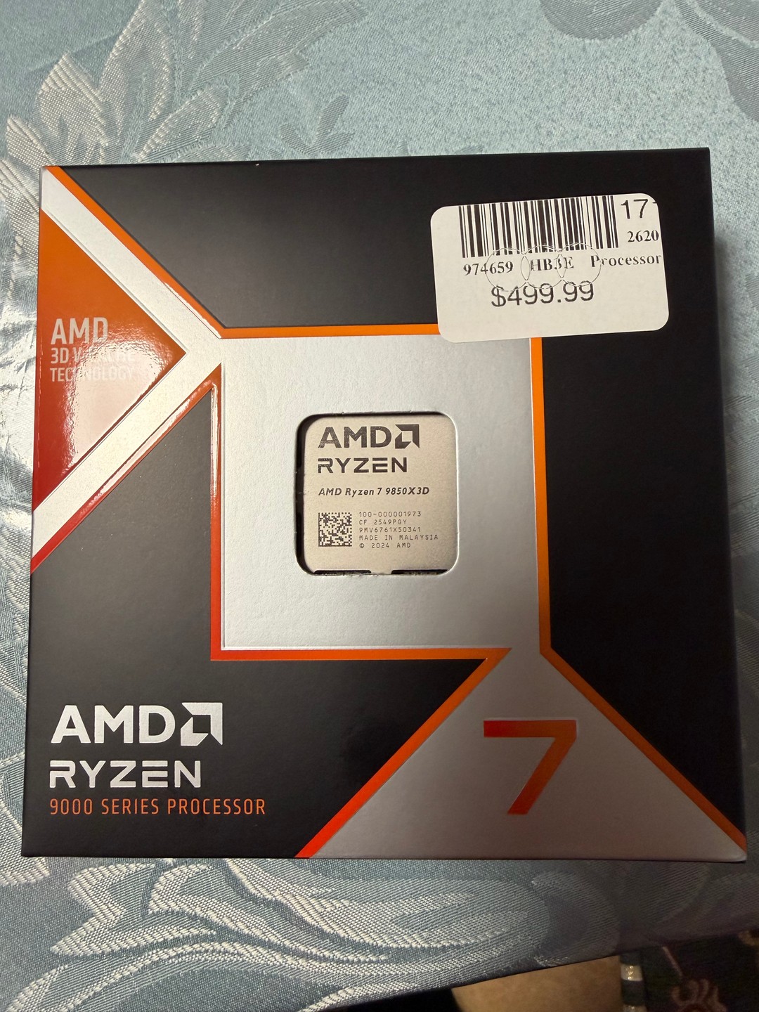NEW AMD Ryzen 7 9850X3D Granite Ridge AM5 4.70GHz 8-Core Boxed
