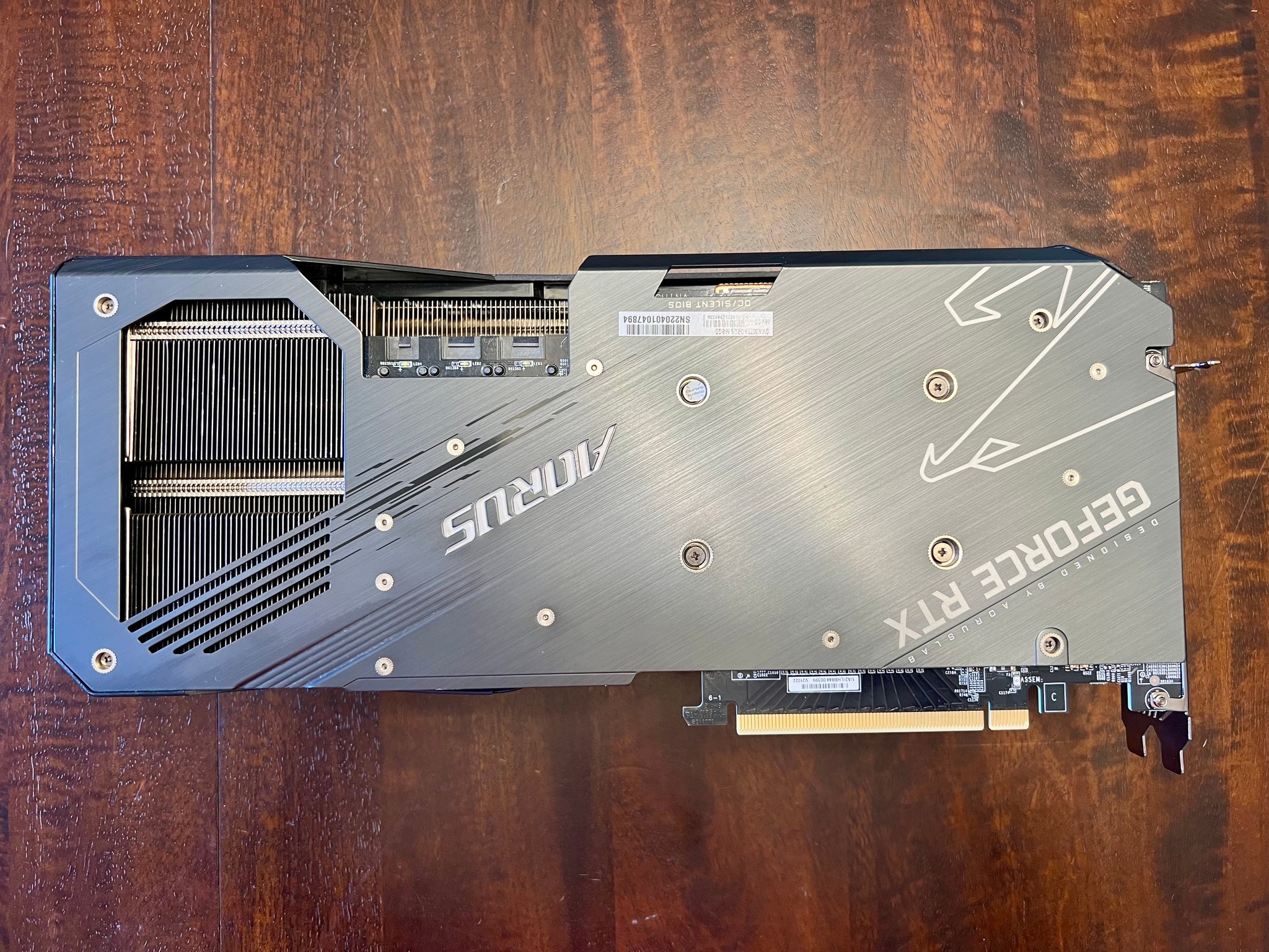 Gigabyte AORUS GeForce RTX 3070 Ti MASTER 8G