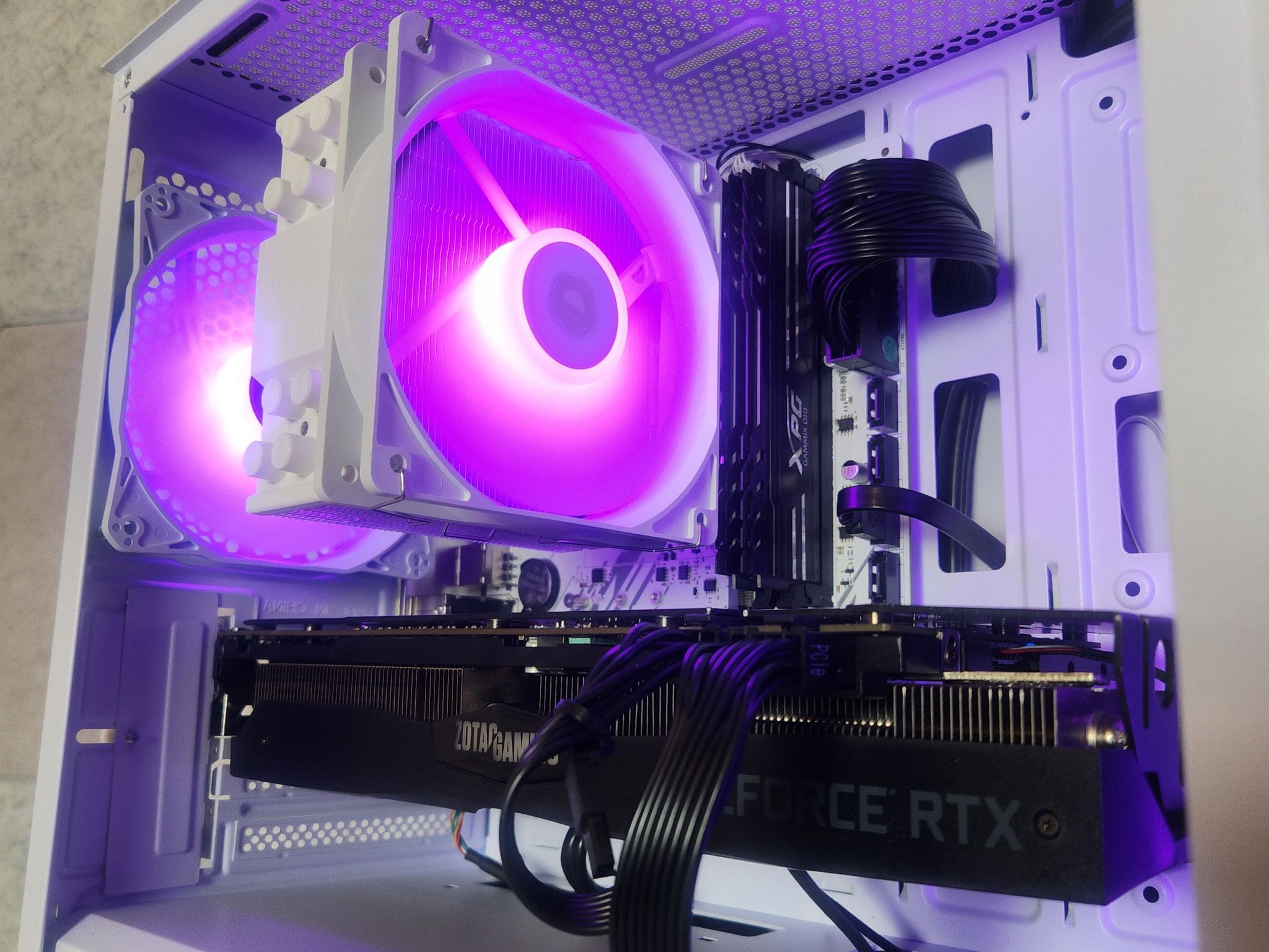 🧊❄️Arctic NVIDIA RTX 2070 | Ryzen 5 2600 | 16GB RAM | 500GB SSD | Wi-Fi + BT | Win11 | RGB