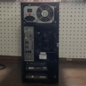budget gaming pc. black with blue led.