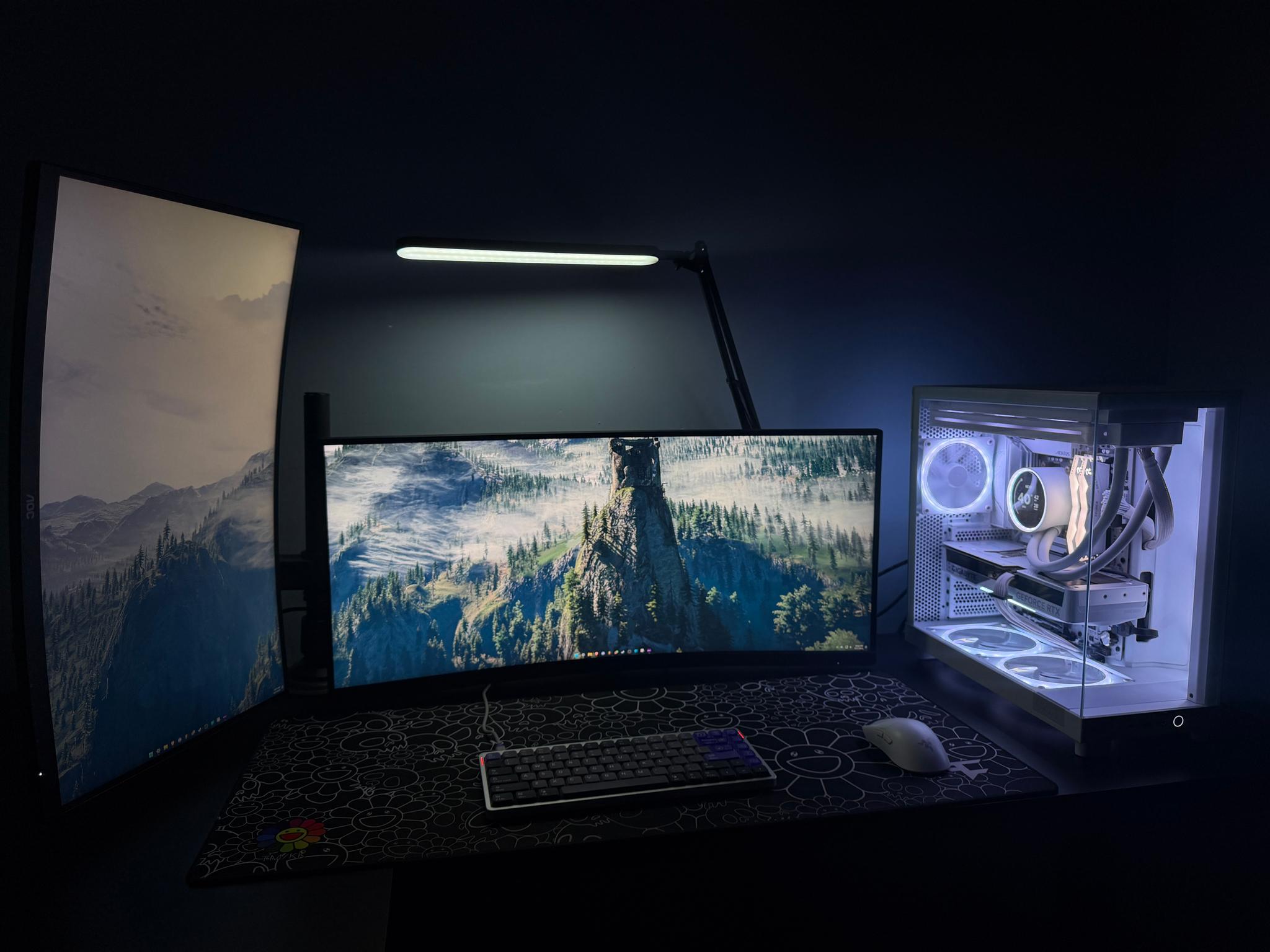 New All-White RTX 5070 Ti Gaming PC | 7800X3D | 32GB DDR5 | 2TB 990 Pro