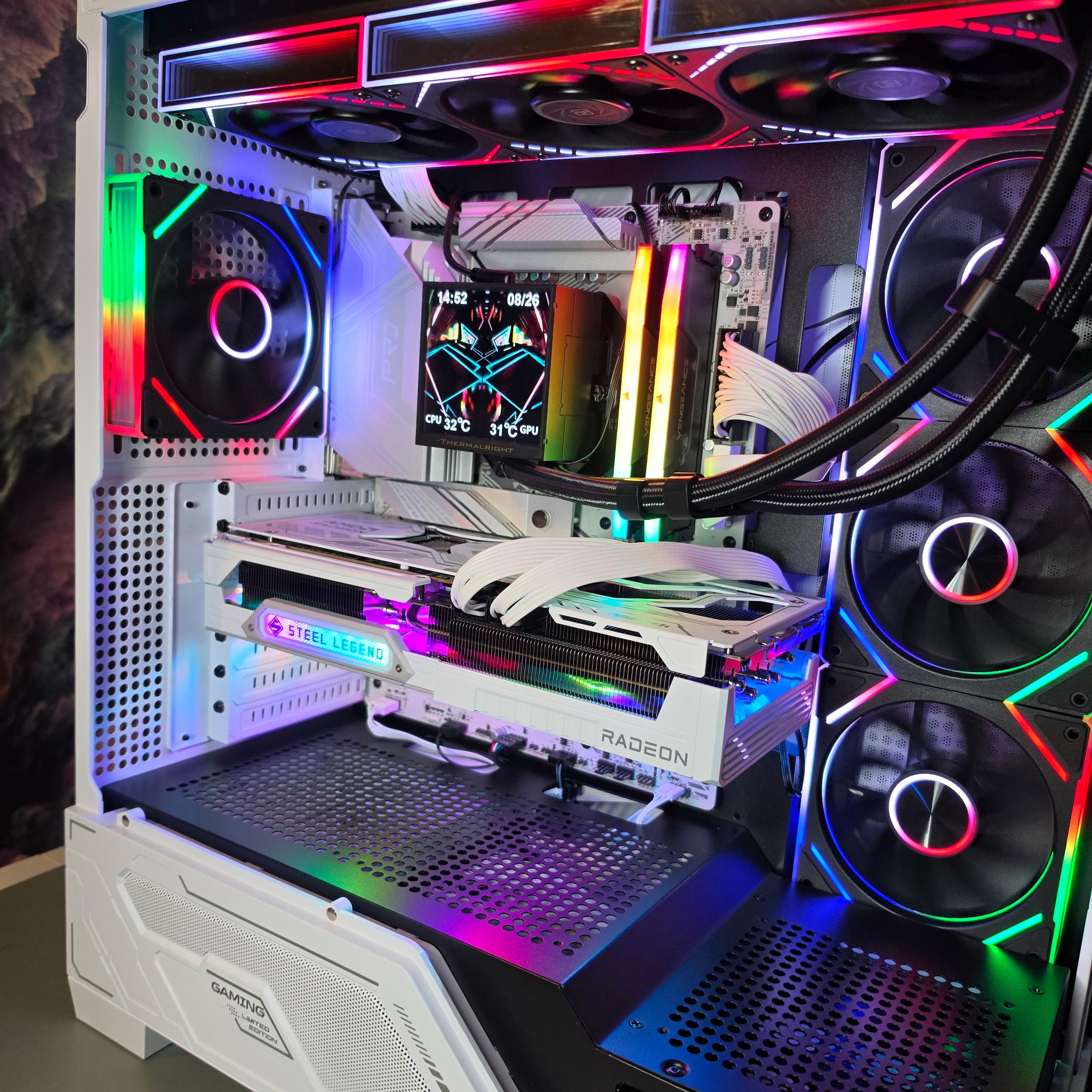 Asrock RX 9070 XT 16gb + Ryzen 9800x3d PC Build #81