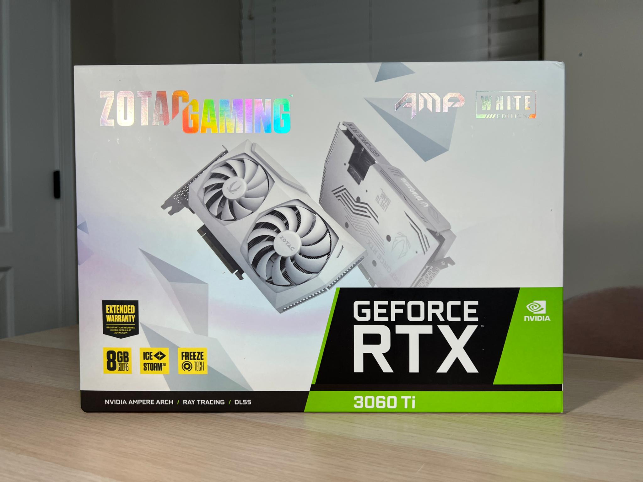 ZOTAC 3060 TI AMP White Edition