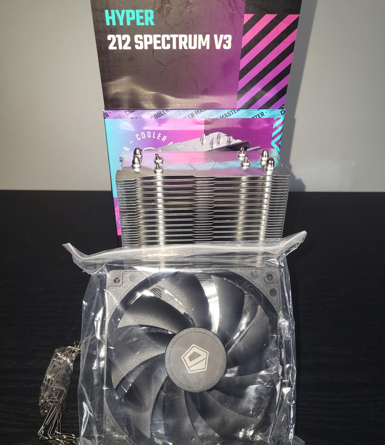 Hyper 212 Spectrum V3 CPU Air Cooler 120mm (152mm minimum clearance height)LGA1700
