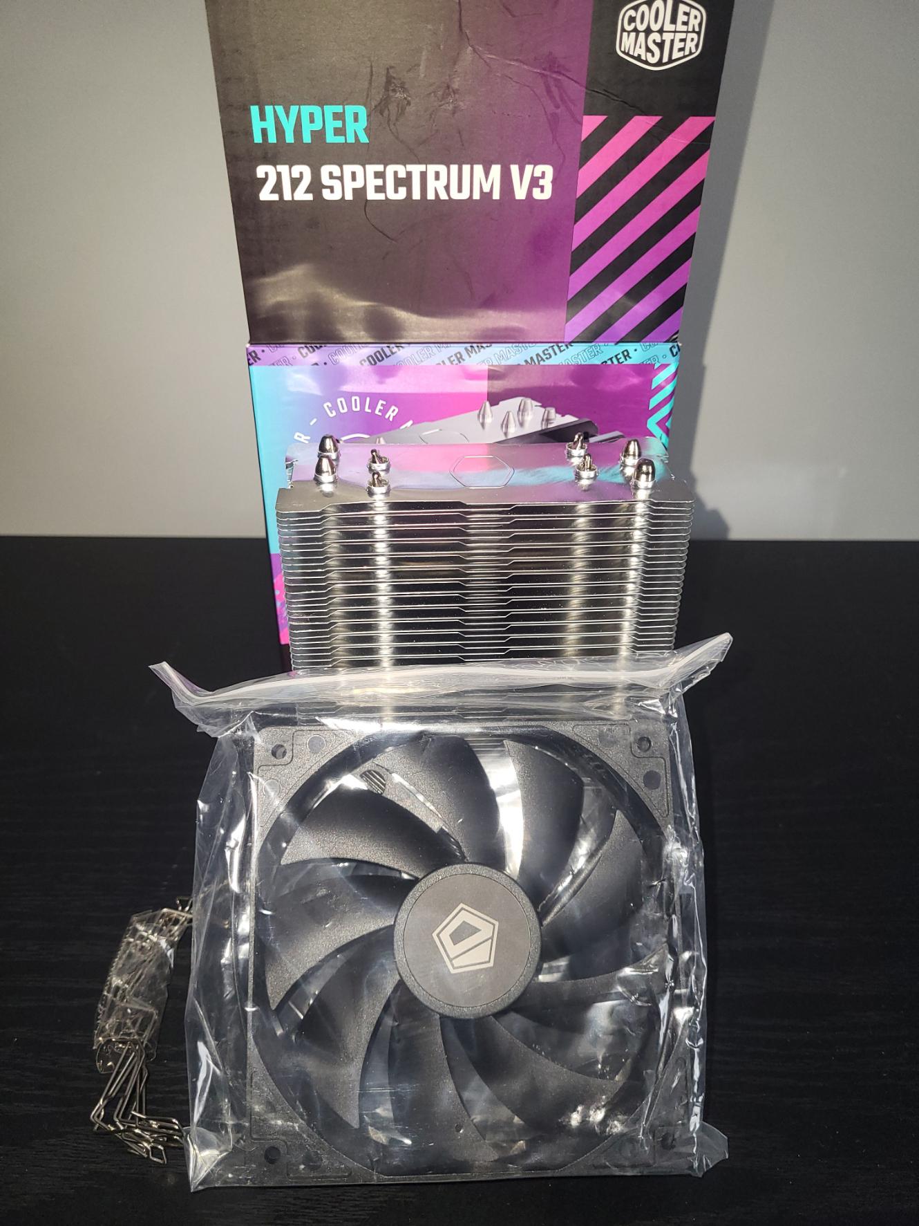 Hyper 212 Spectrum V3 CPU Air Cooler 120mm (152mm minimum clearance height)LGA1700