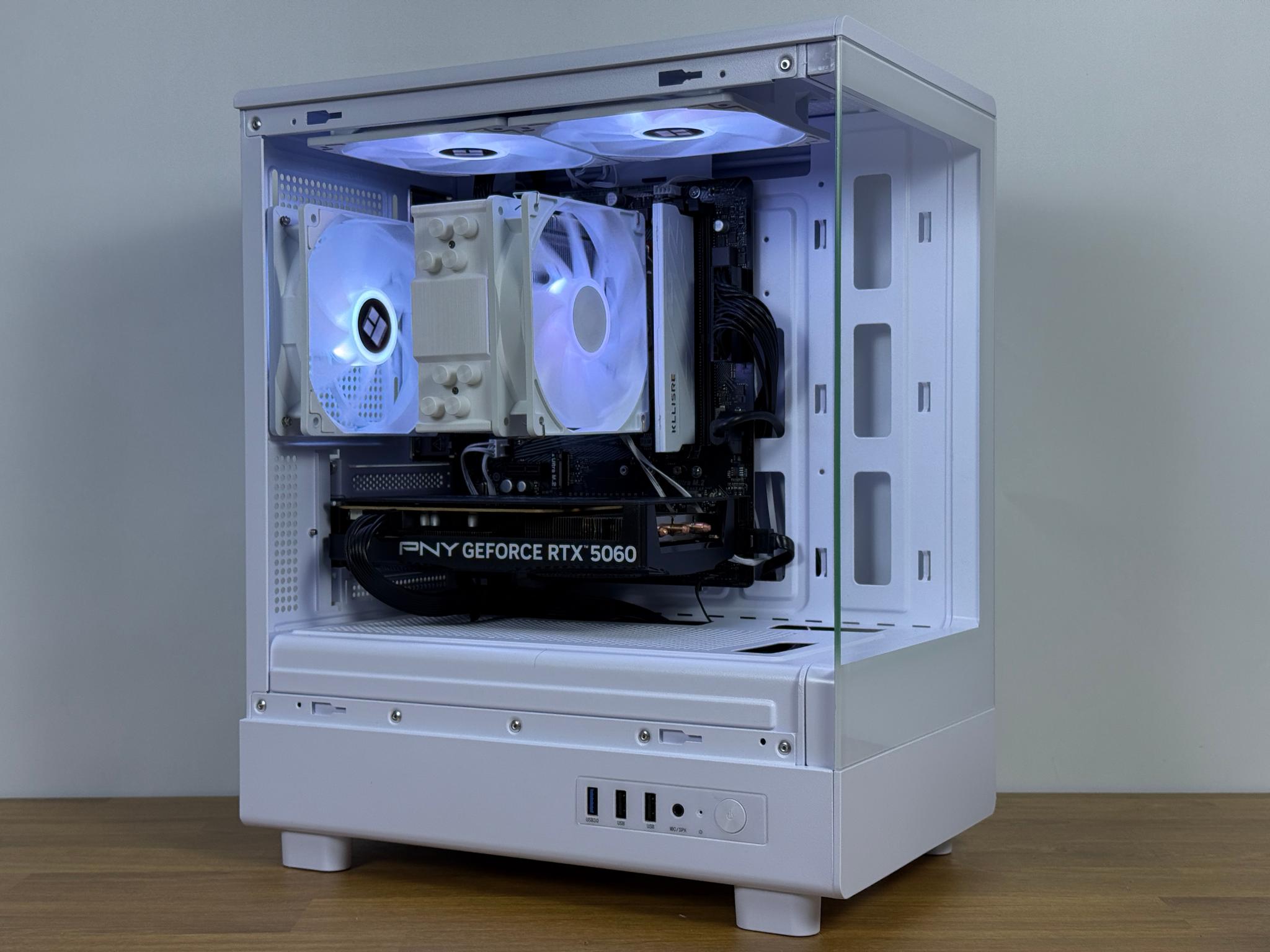 RTX 5060 // Ryzen 5 5500 Custom Gaming PC || 16GB RAM, 800GB SSD