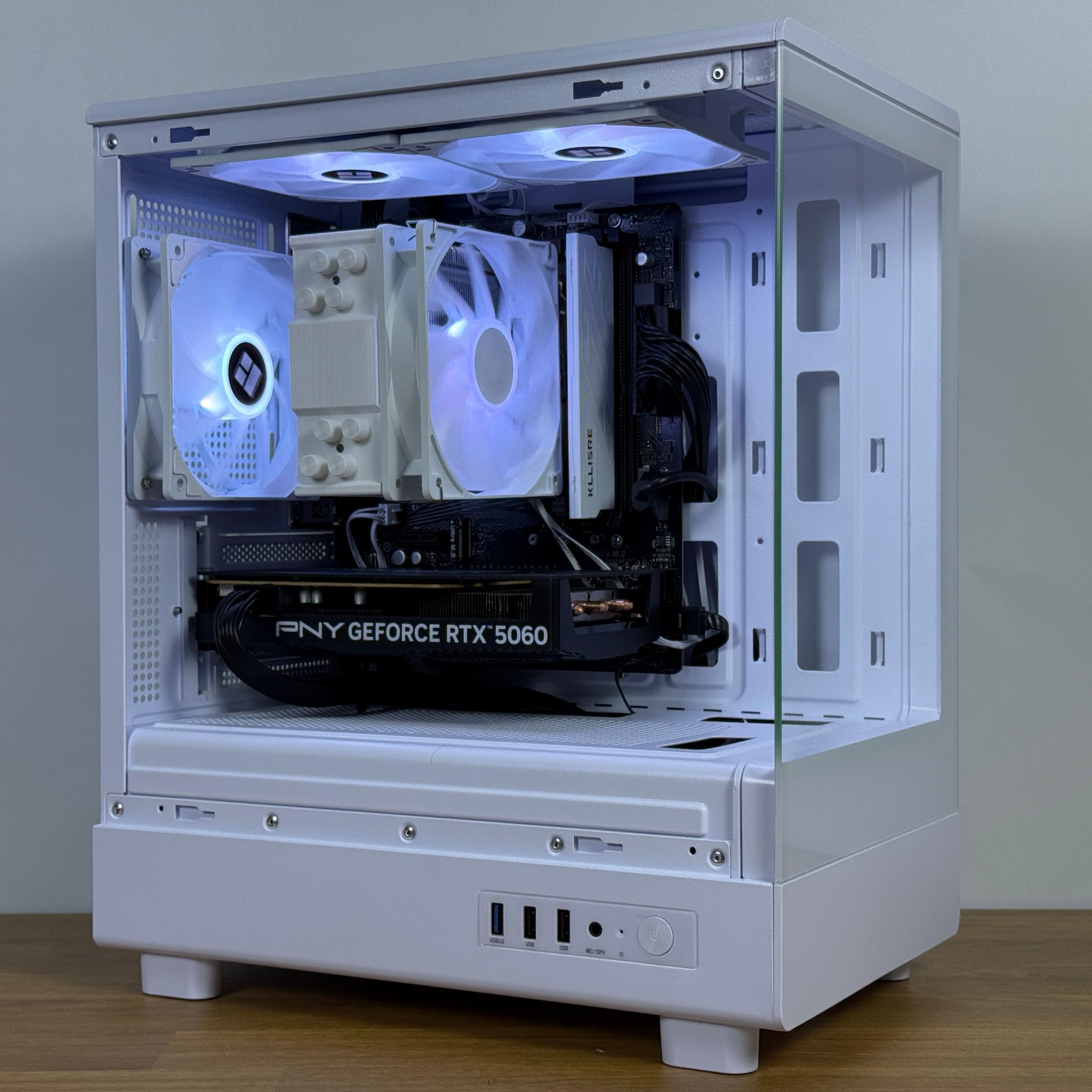 RTX 5060 // Ryzen 5 5500 Custom Gaming PC || 16GB RAM, 800GB SSD